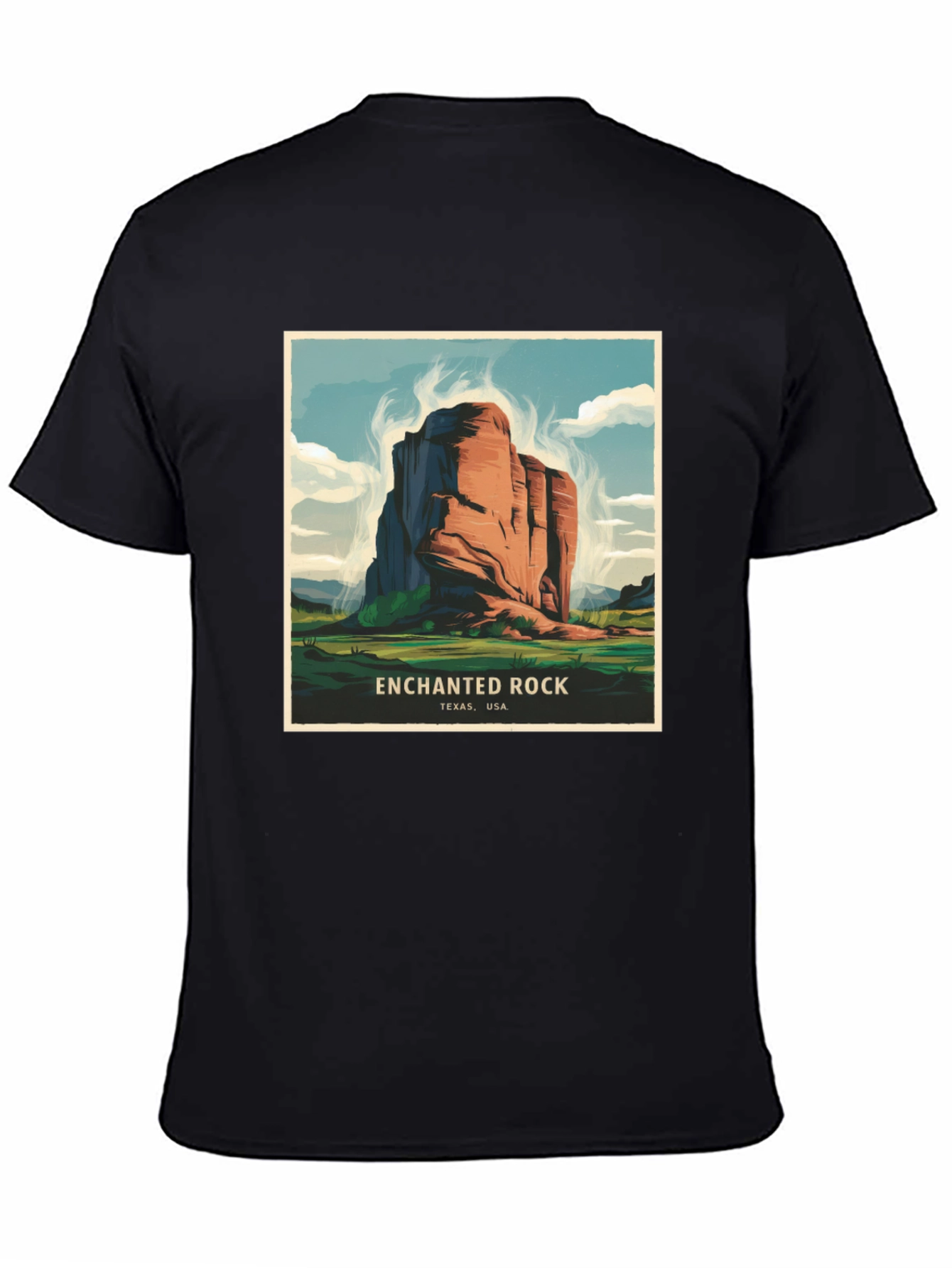 Enchanted Rock T-Shirt - Texas USA Graphic Tee