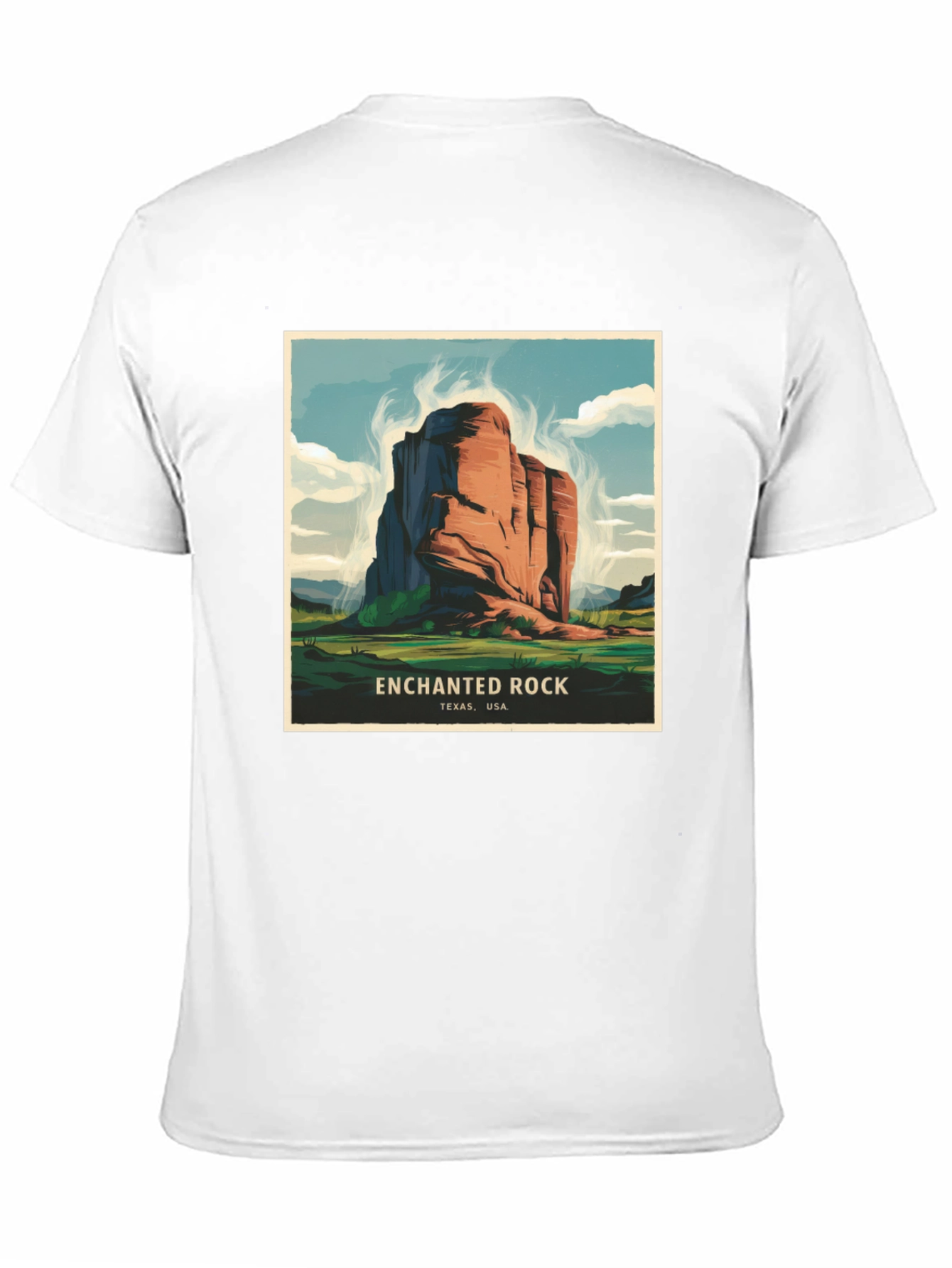 Enchanted Rock T-Shirt - Texas USA Graphic Tee