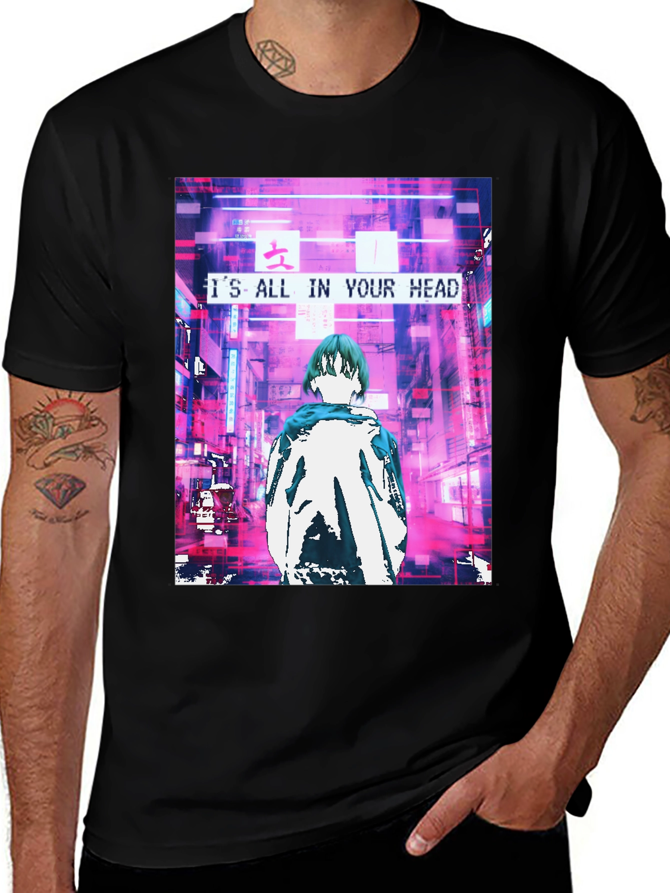 Cyberpunk Anime T-Shirt