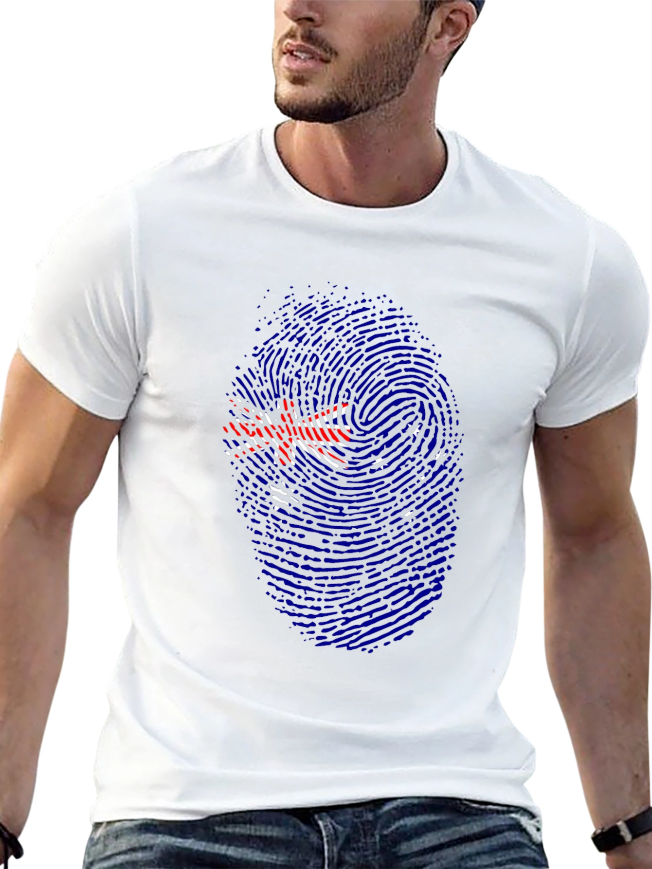 Aussie Pride Mens Black Tee