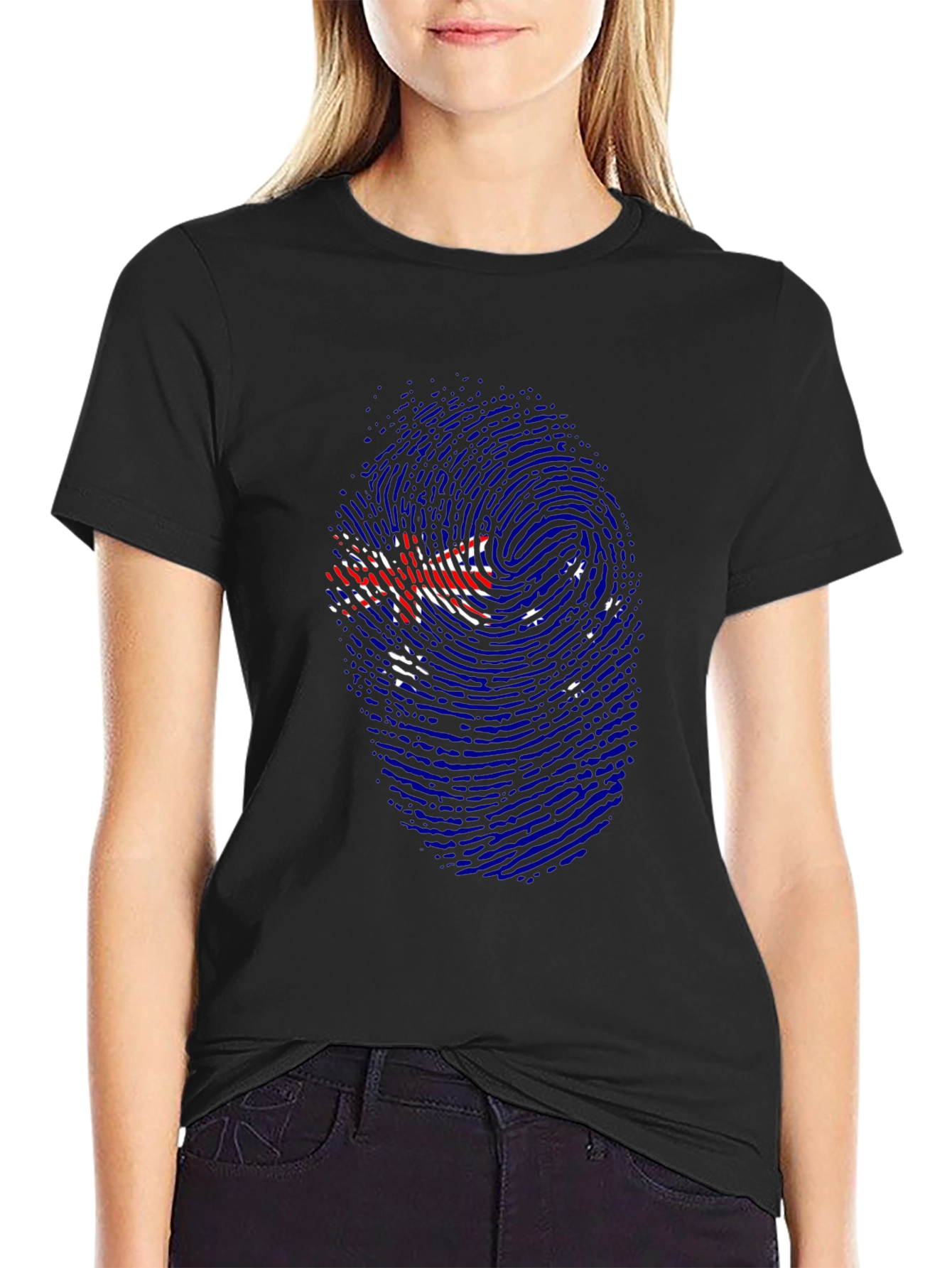 Aussie Pride Mens Black Tee