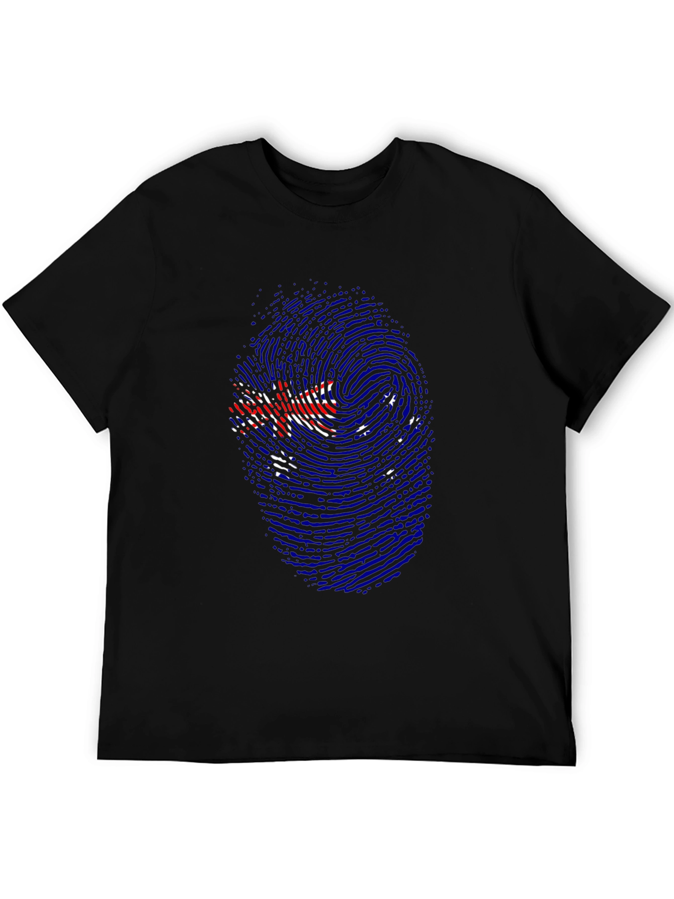 Aussie Pride Mens Black Tee
