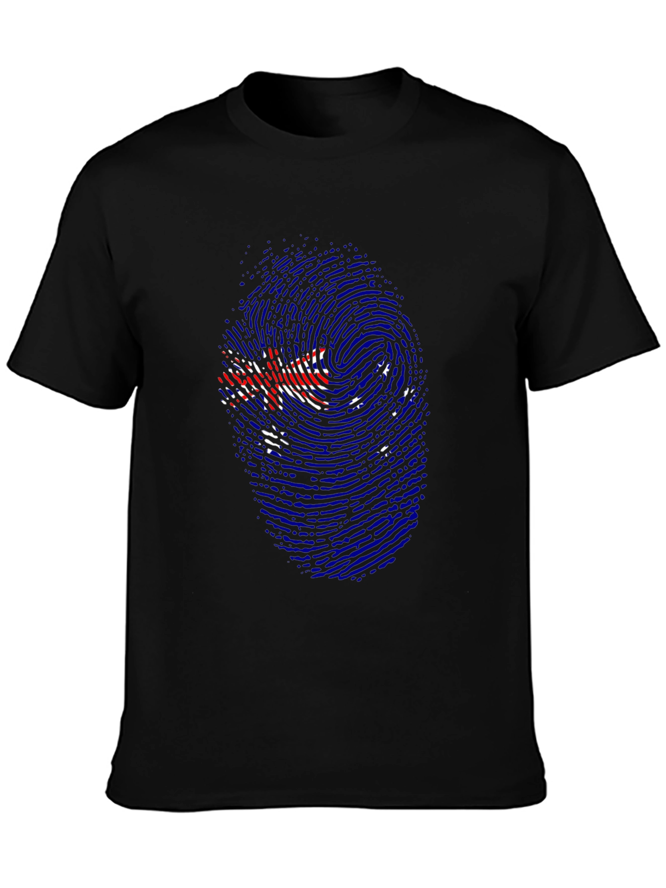 Aussie Pride Mens Black Tee