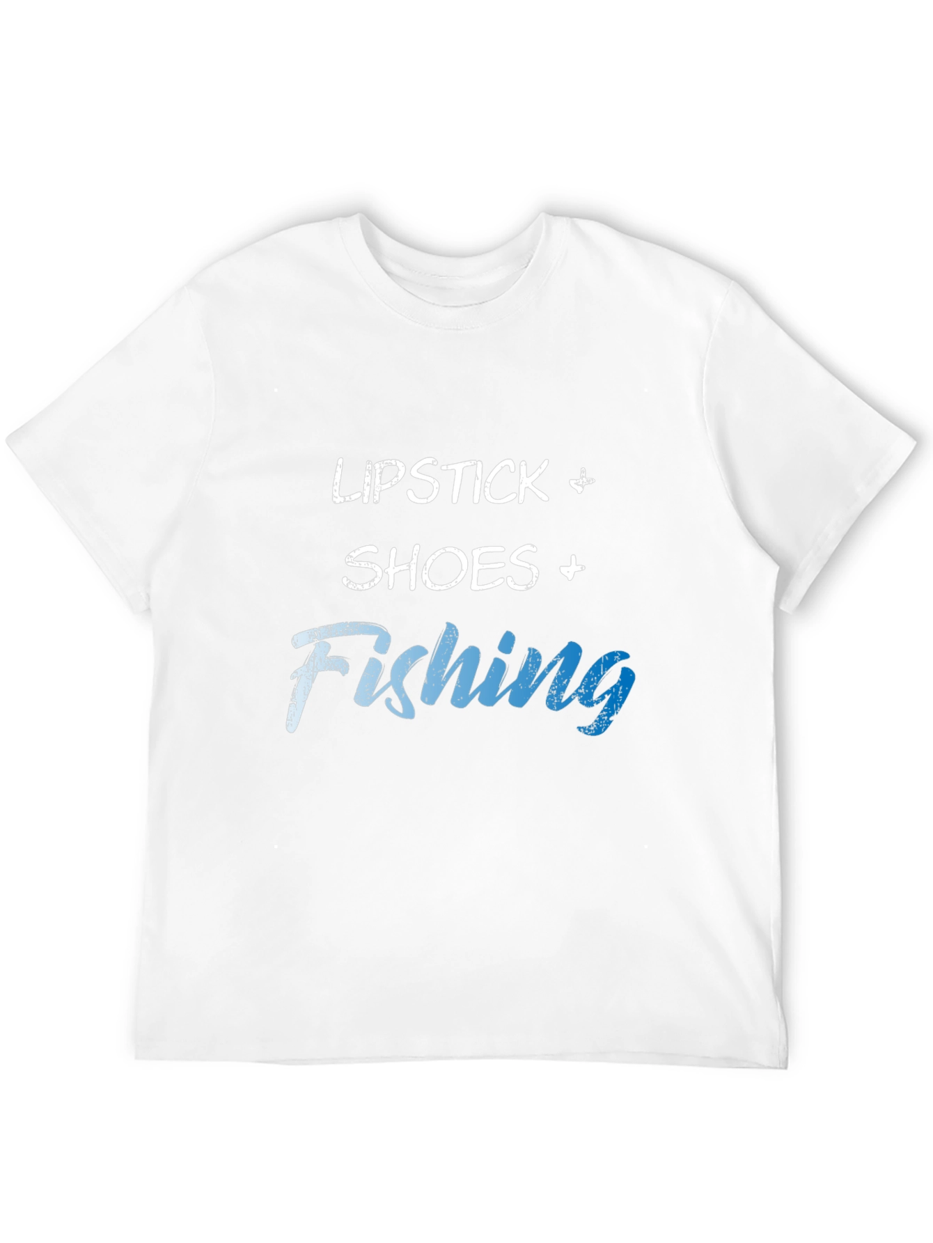 Lipstick Shoes Fishing Graphic Tee