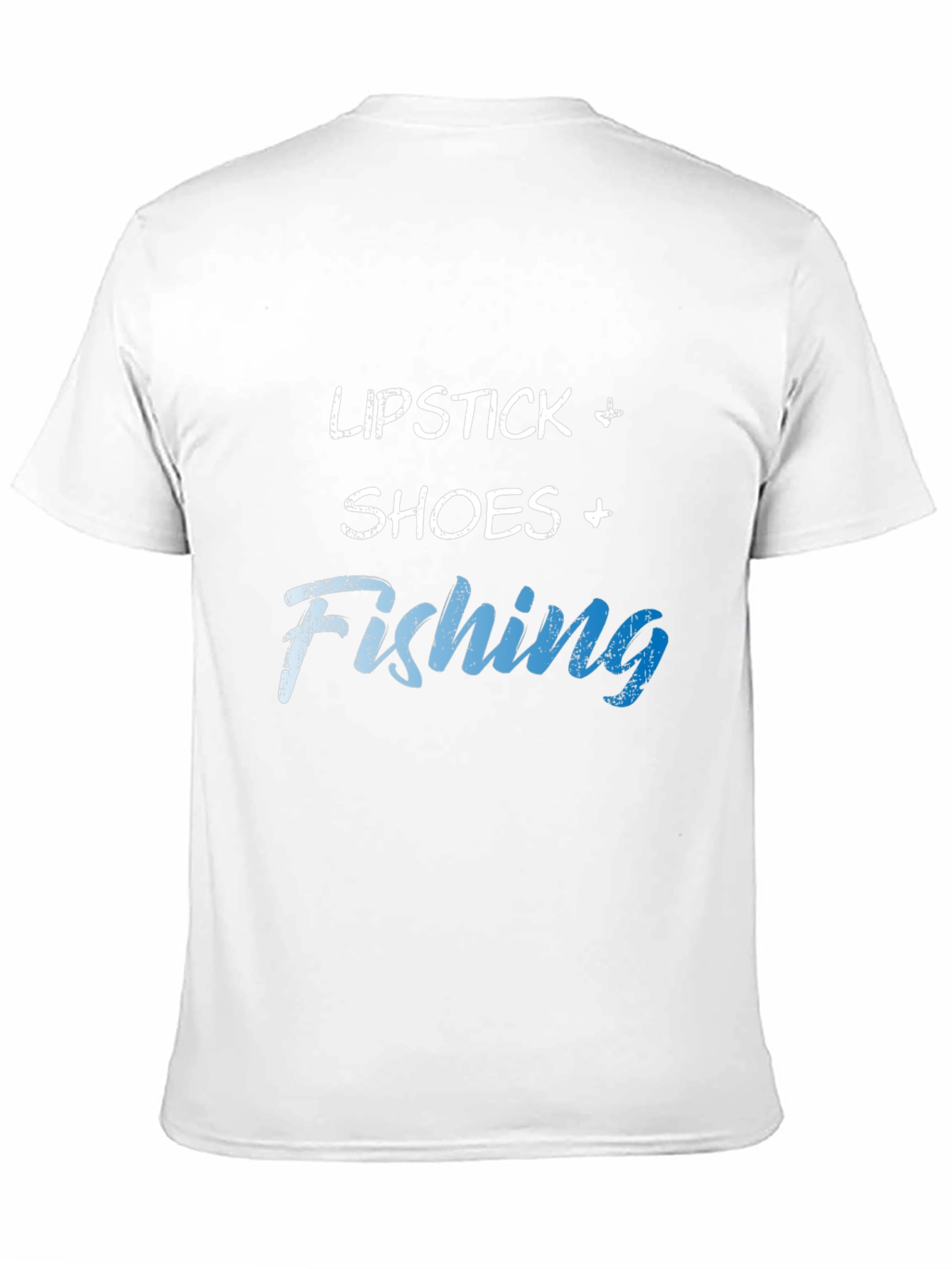 Lipstick Shoes Fishing Graphic Tee
