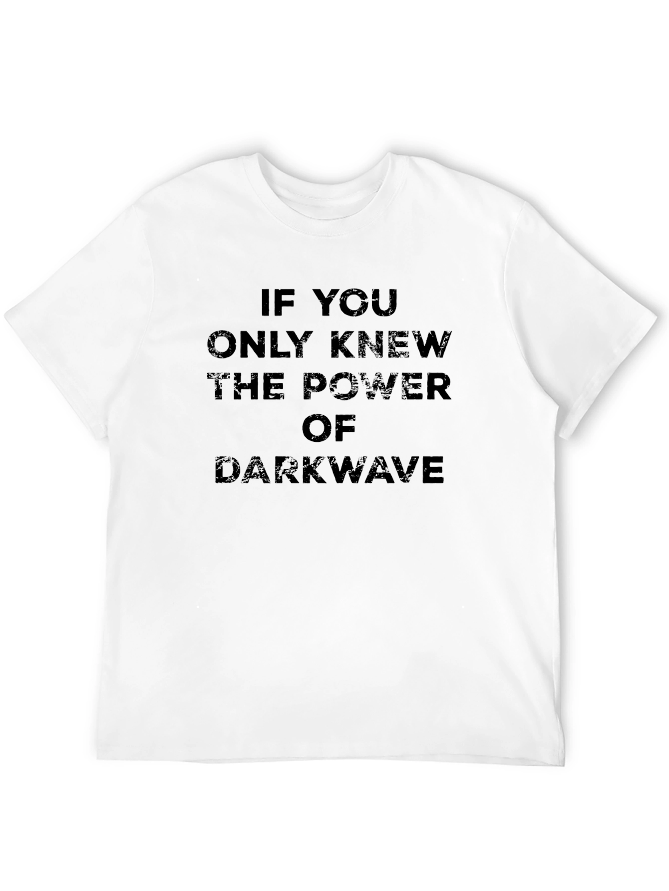 Darkwave Power Graphic T-Shirt - Black