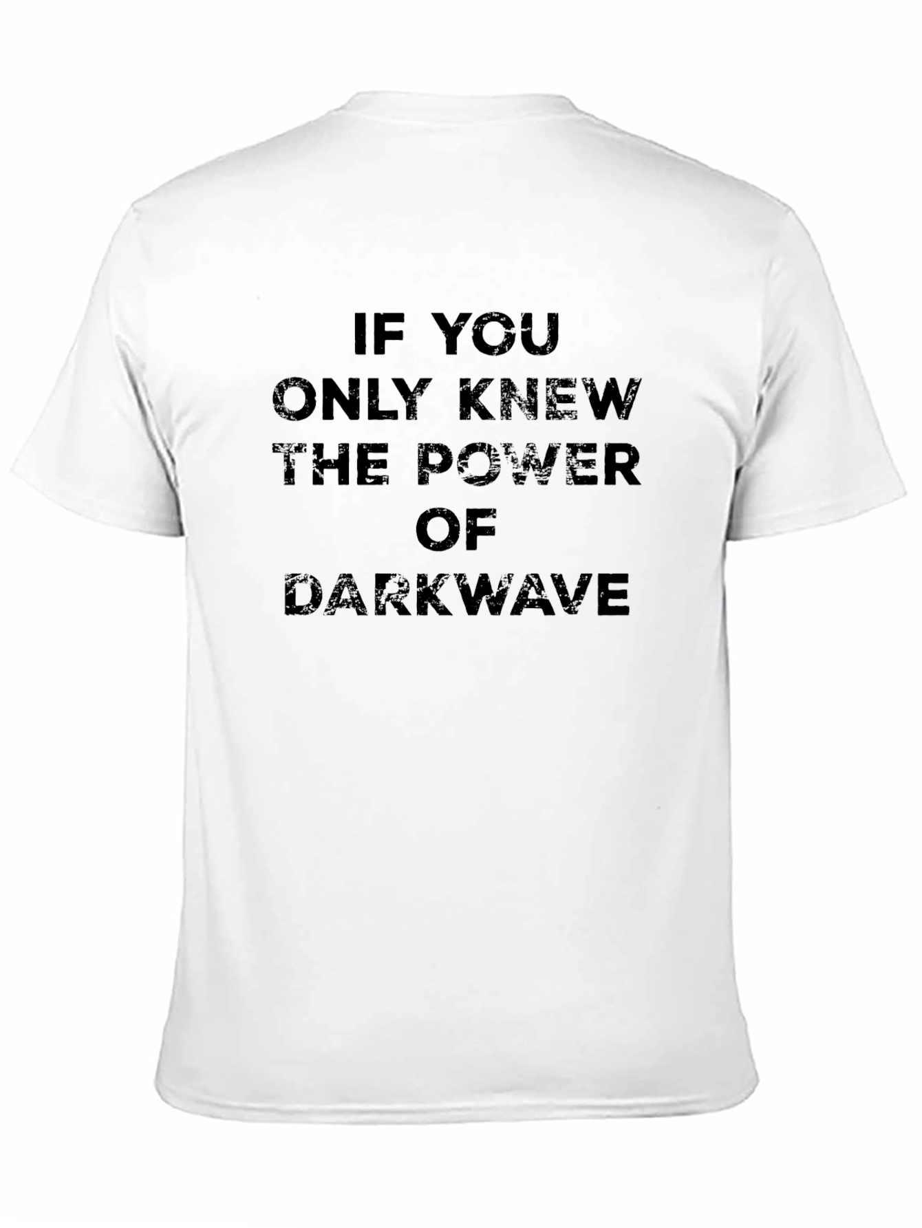 Darkwave Power Graphic T-Shirt - Black