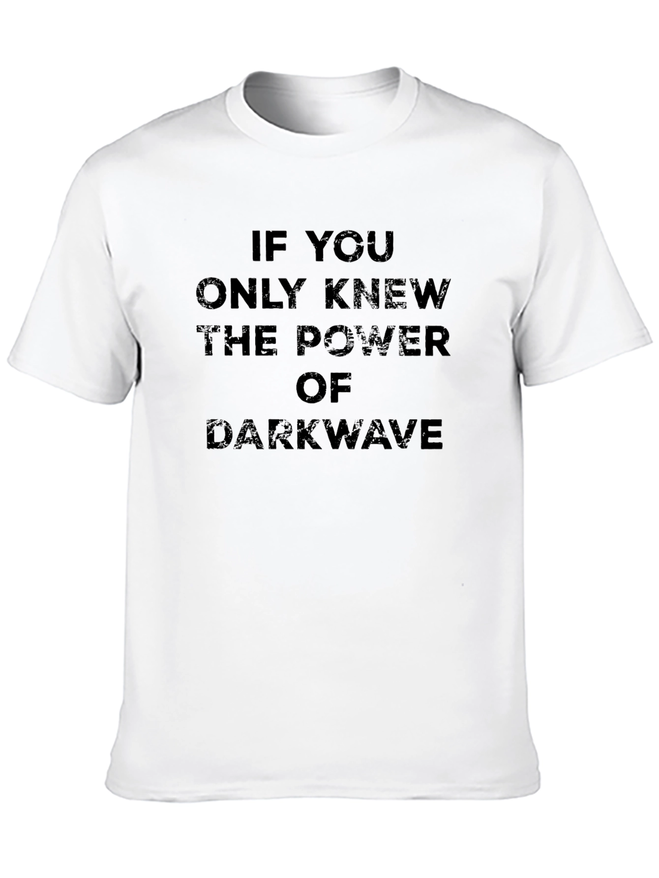 Darkwave Power Graphic T-Shirt - Black
