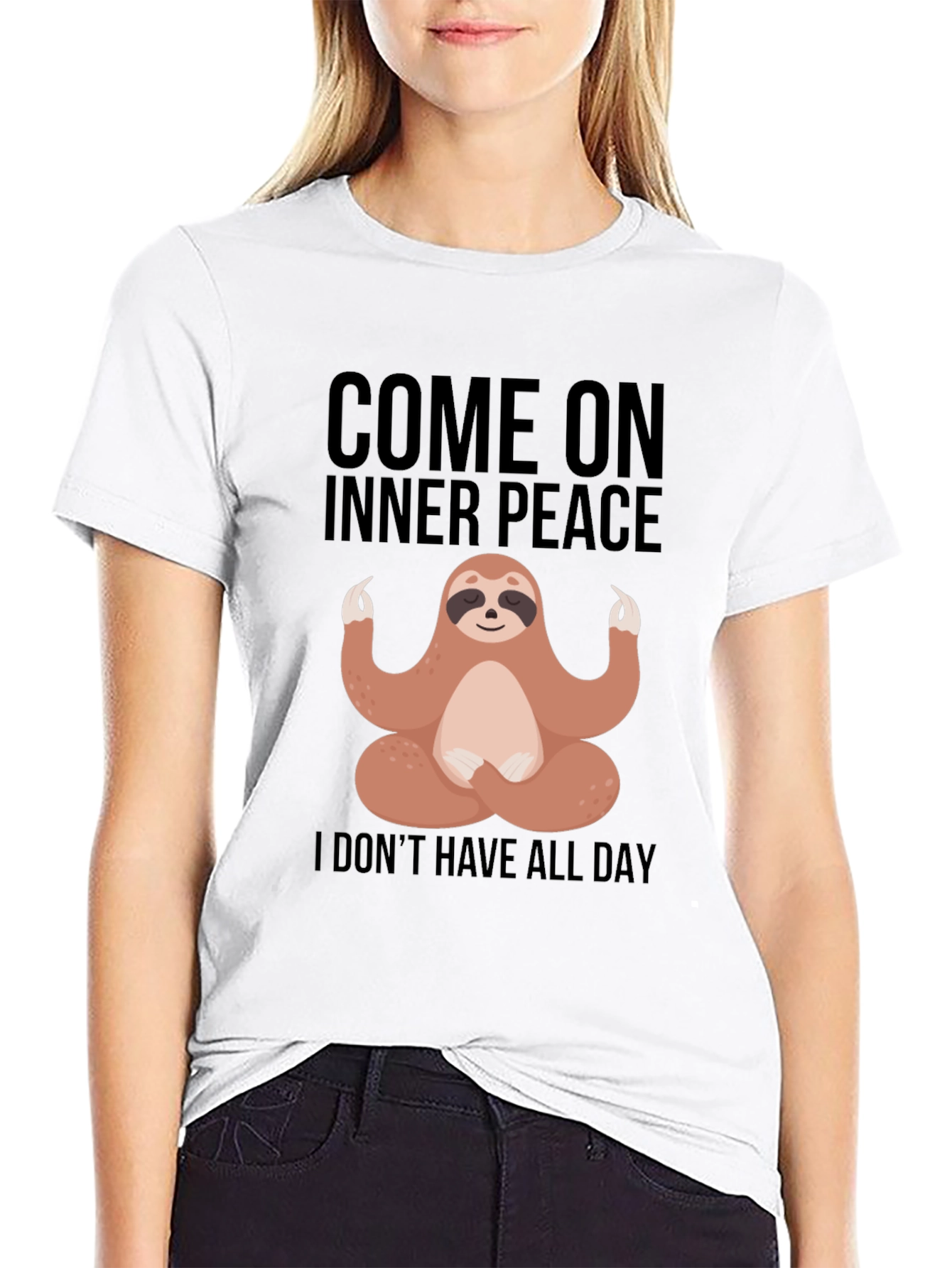 Inner Peace Sloth T-Shirt