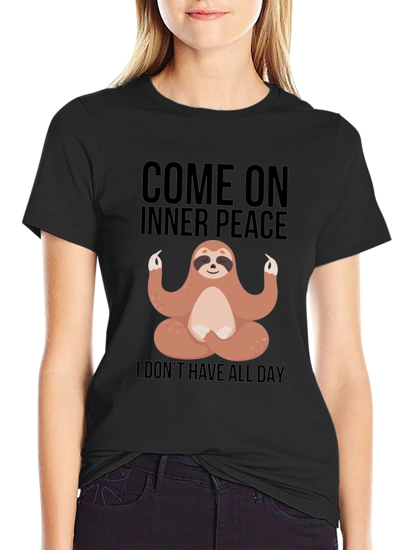 Inner Peace Sloth T-Shirt