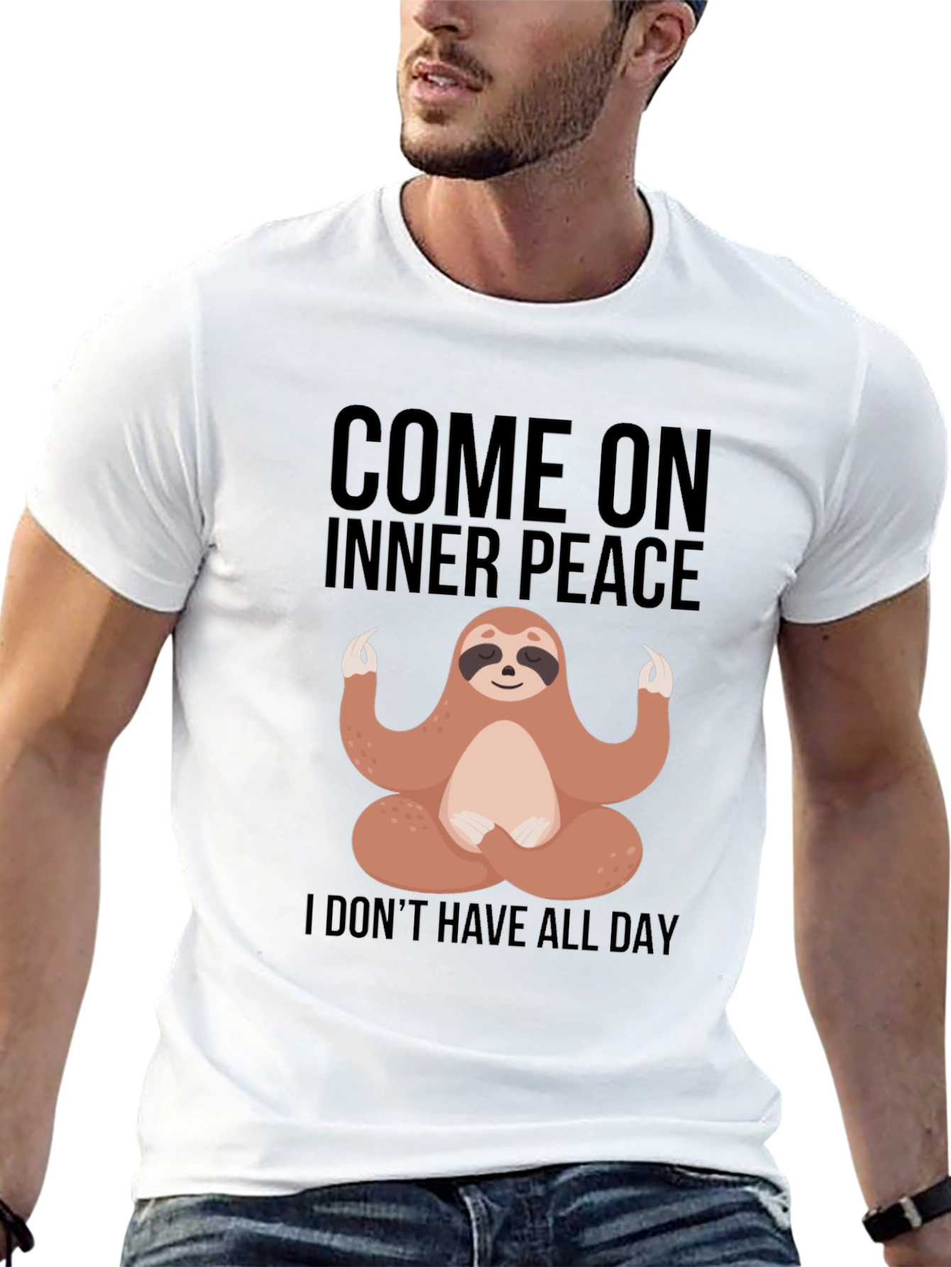 Inner Peace Sloth T-Shirt