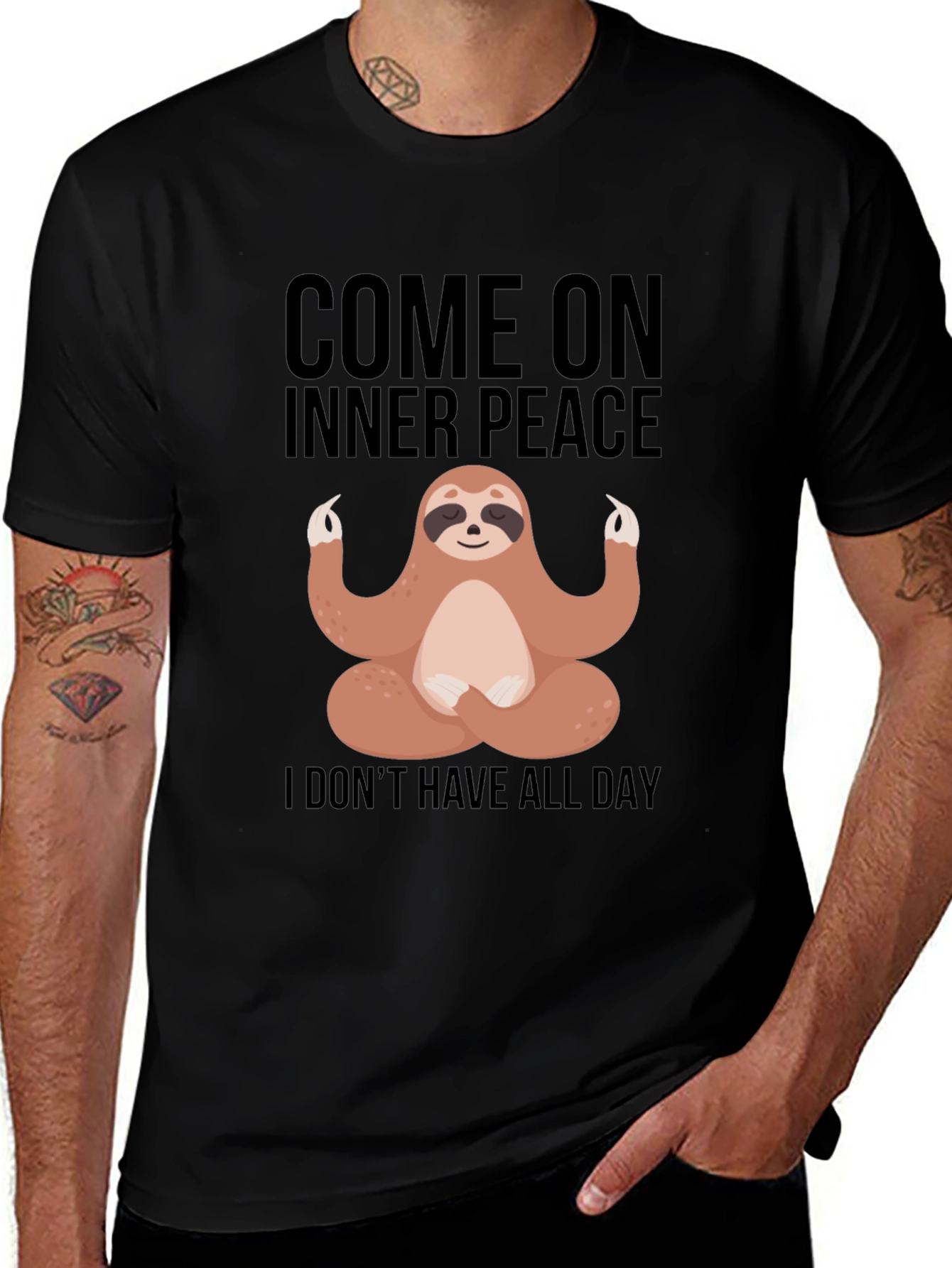 Inner Peace Sloth T-Shirt