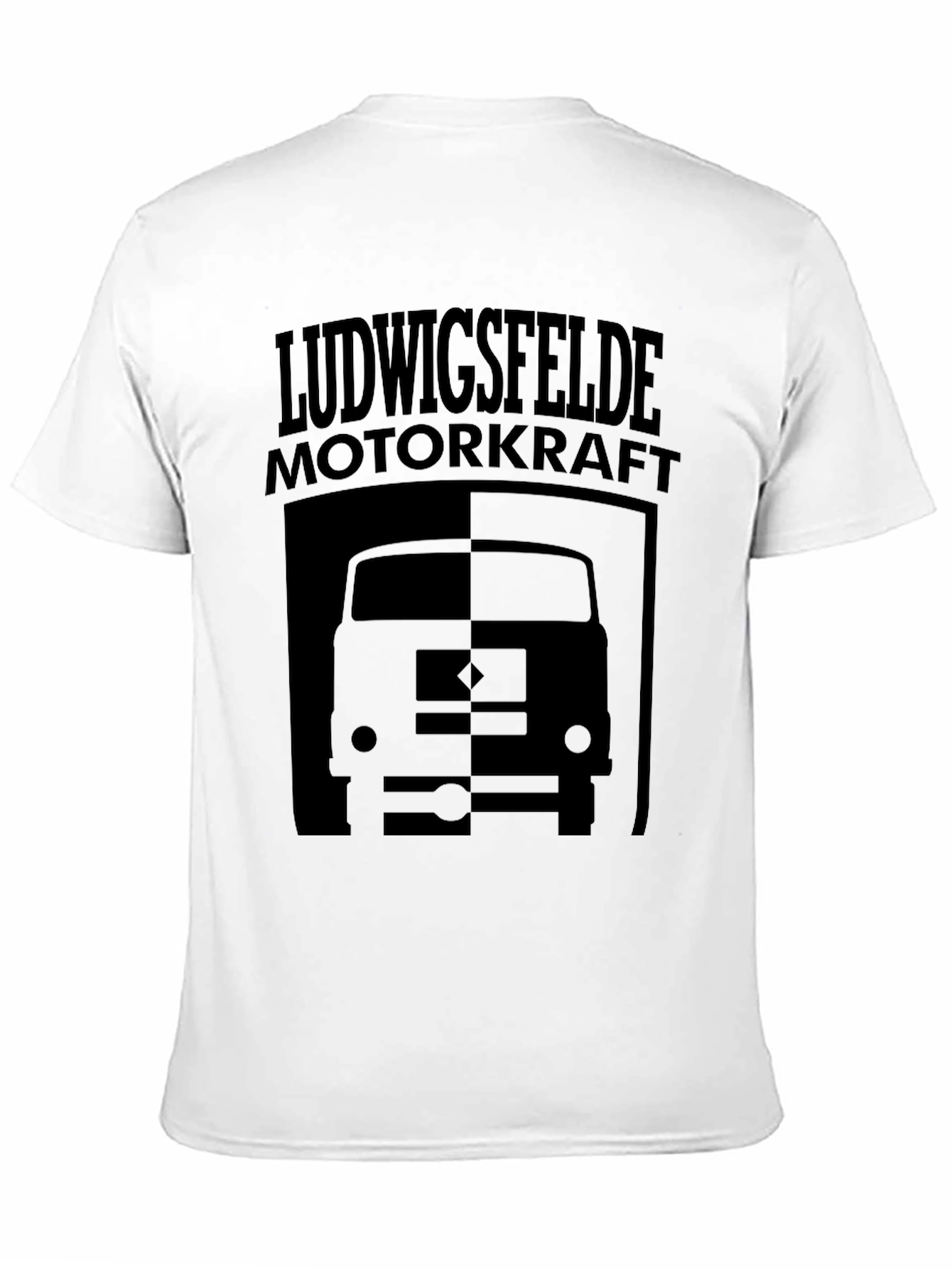 Ludwigsfelde Motorkraft Black Graphic Tee