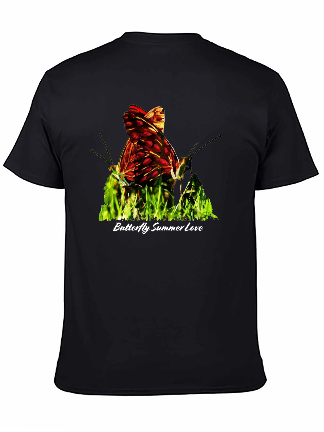 Butterfly Summer Love Graphic T-Shirt