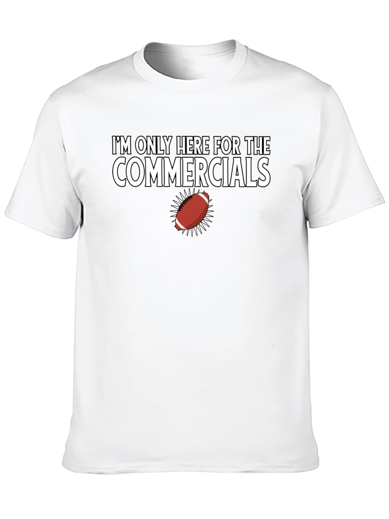 Commercials Football Fan T-Shirt