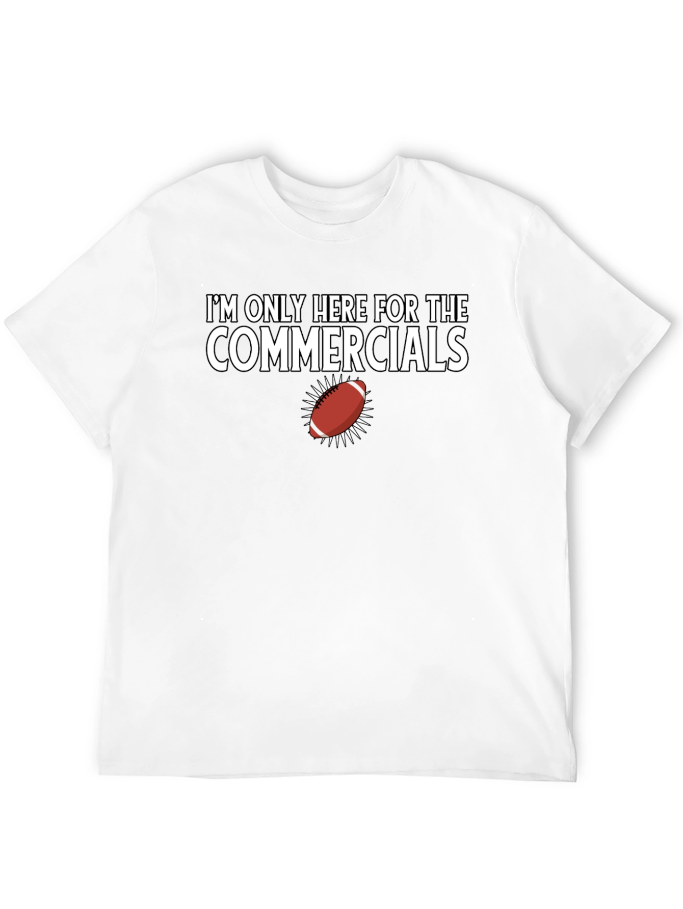 Commercials Football Fan T-Shirt