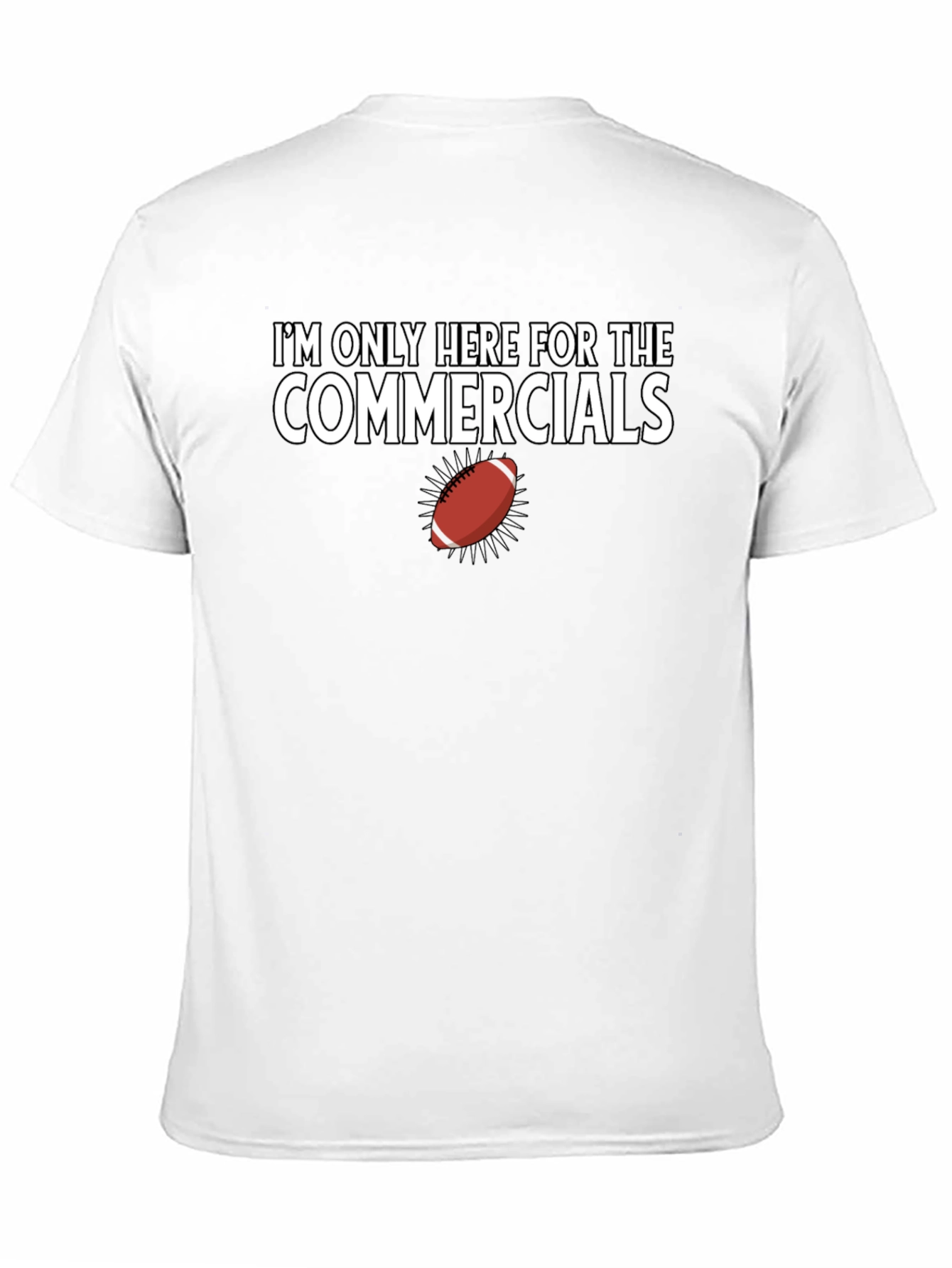 Commercials Football Fan T-Shirt
