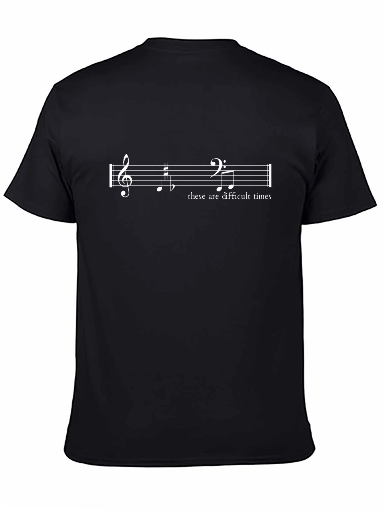 Musical These Are Difficult Times Graphic T-Shirt