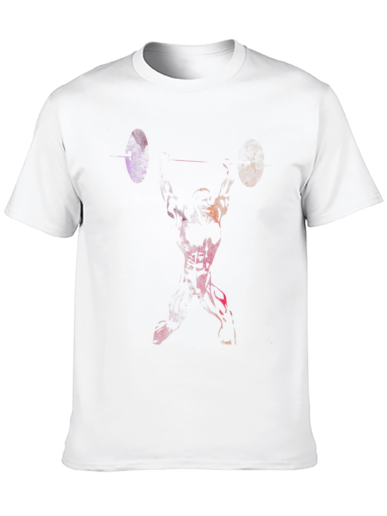 Weightlifter Graphic T-Shirt - Black