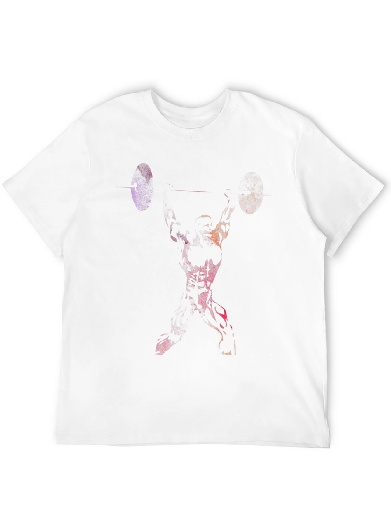 Weightlifter Graphic T-Shirt - Black