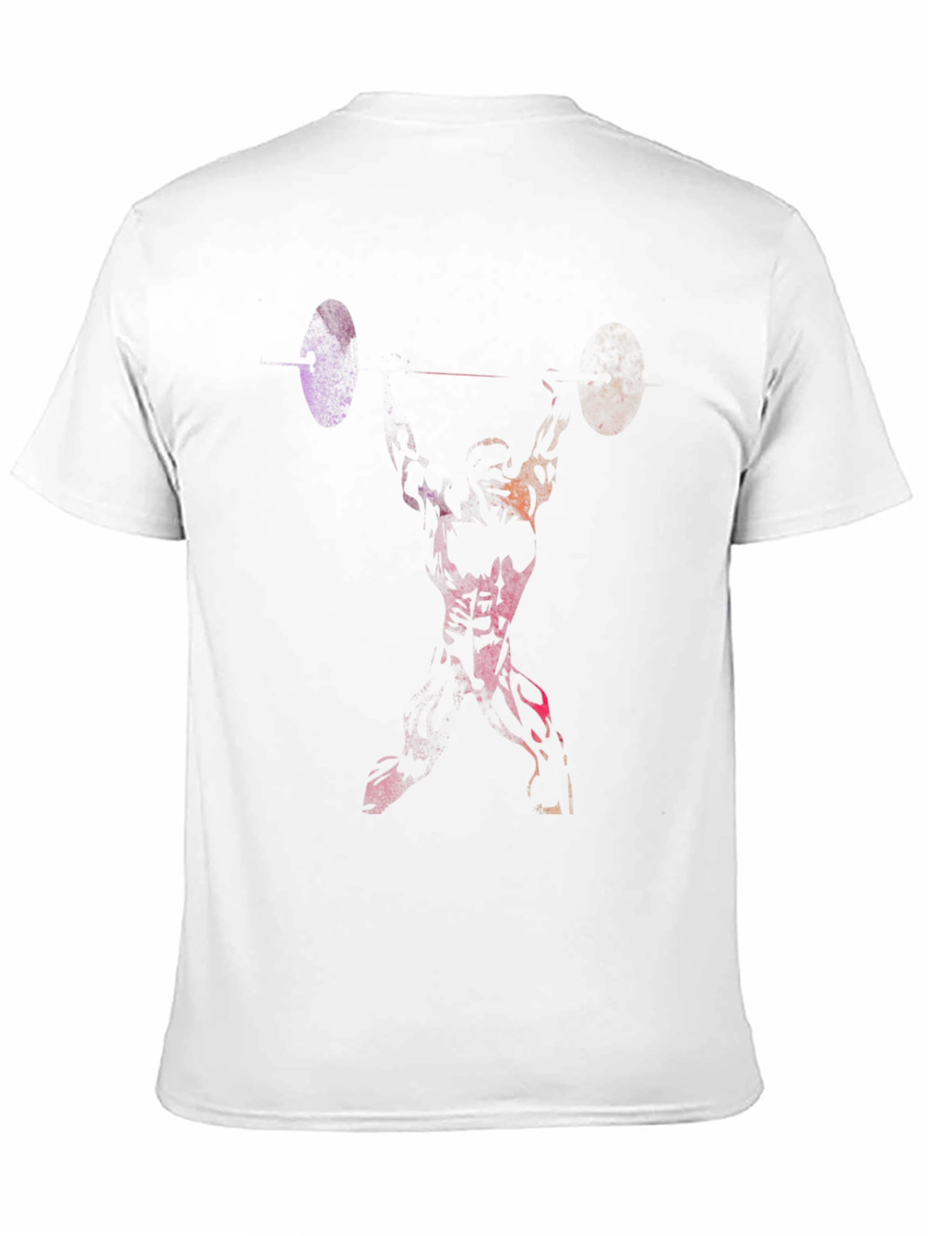 Weightlifter Graphic T-Shirt - Black