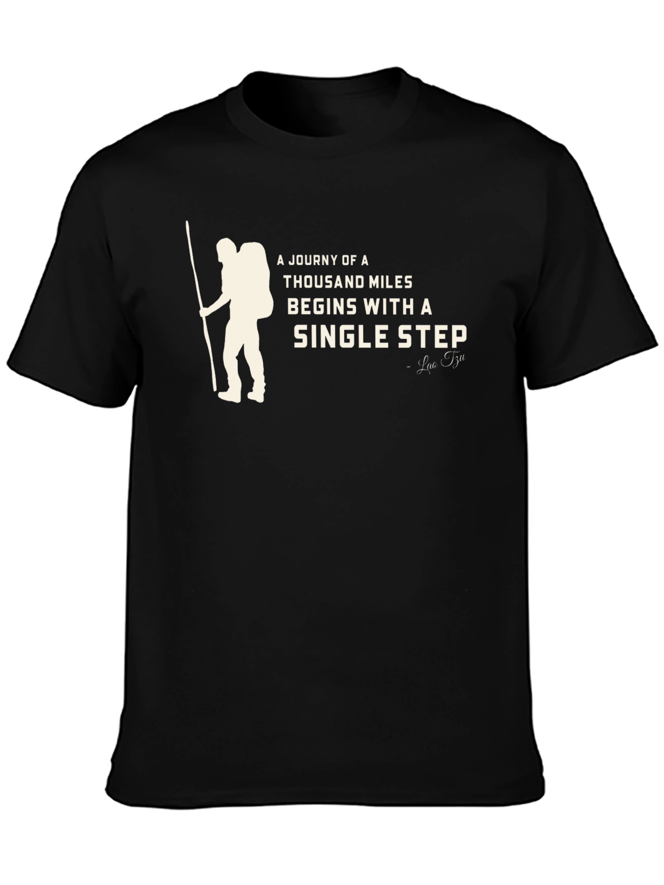 Inspirational Hiker T-Shirt: A Journey Begins