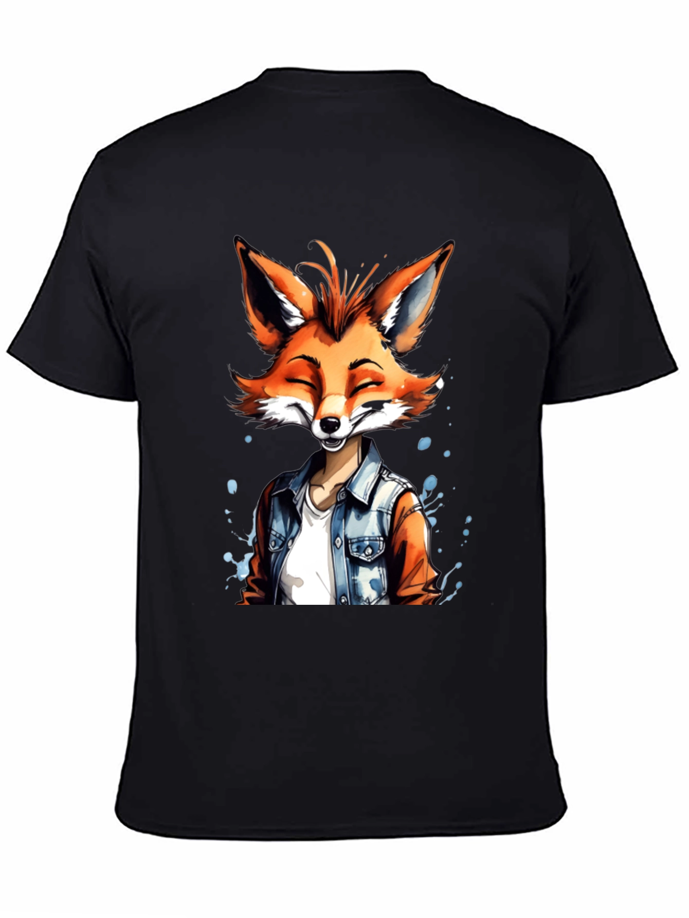 Trendy Fox Graphic Tee - Cool Casual Wear