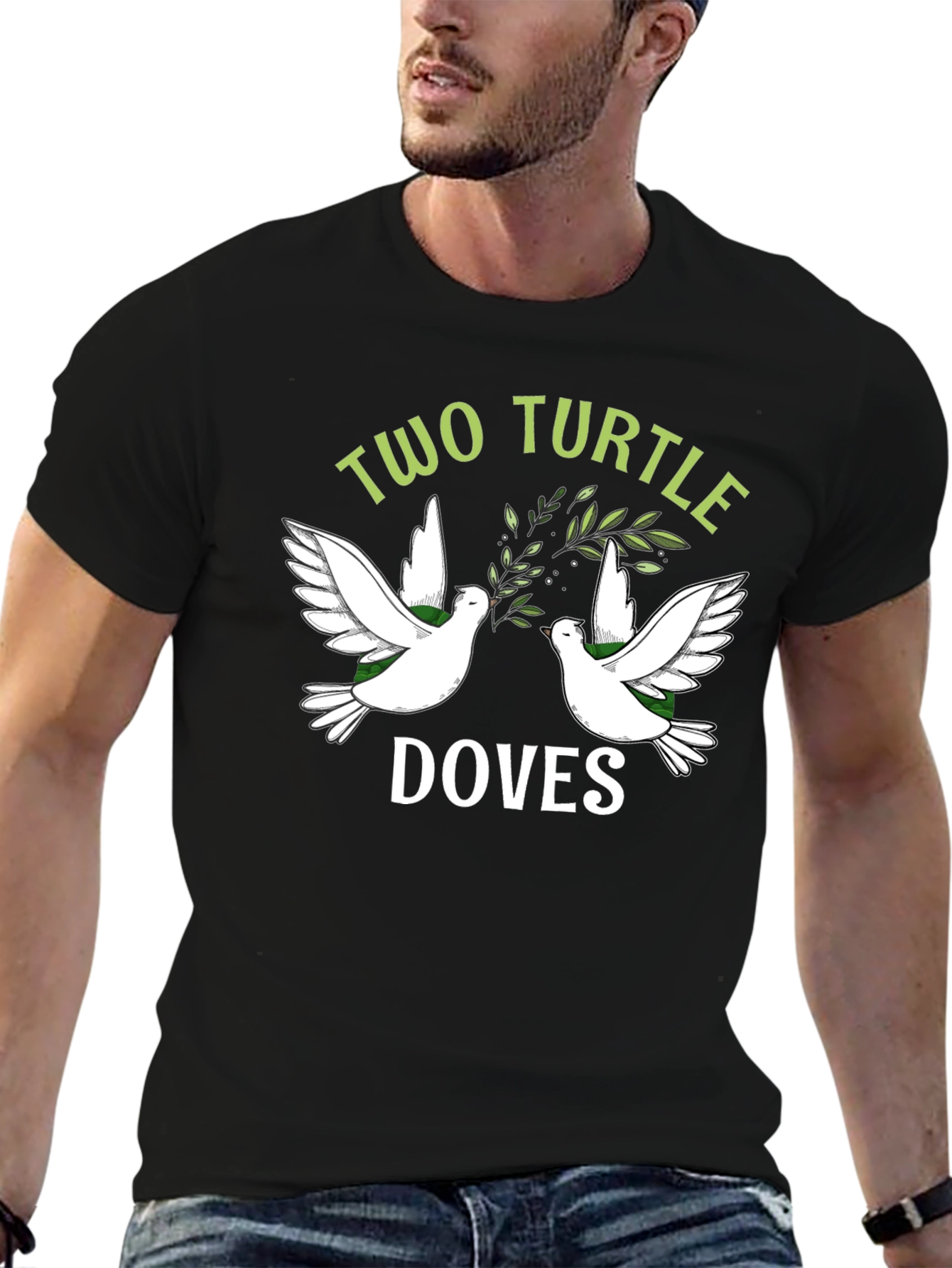 Two Turtle Doves Holiday T-Shirt
