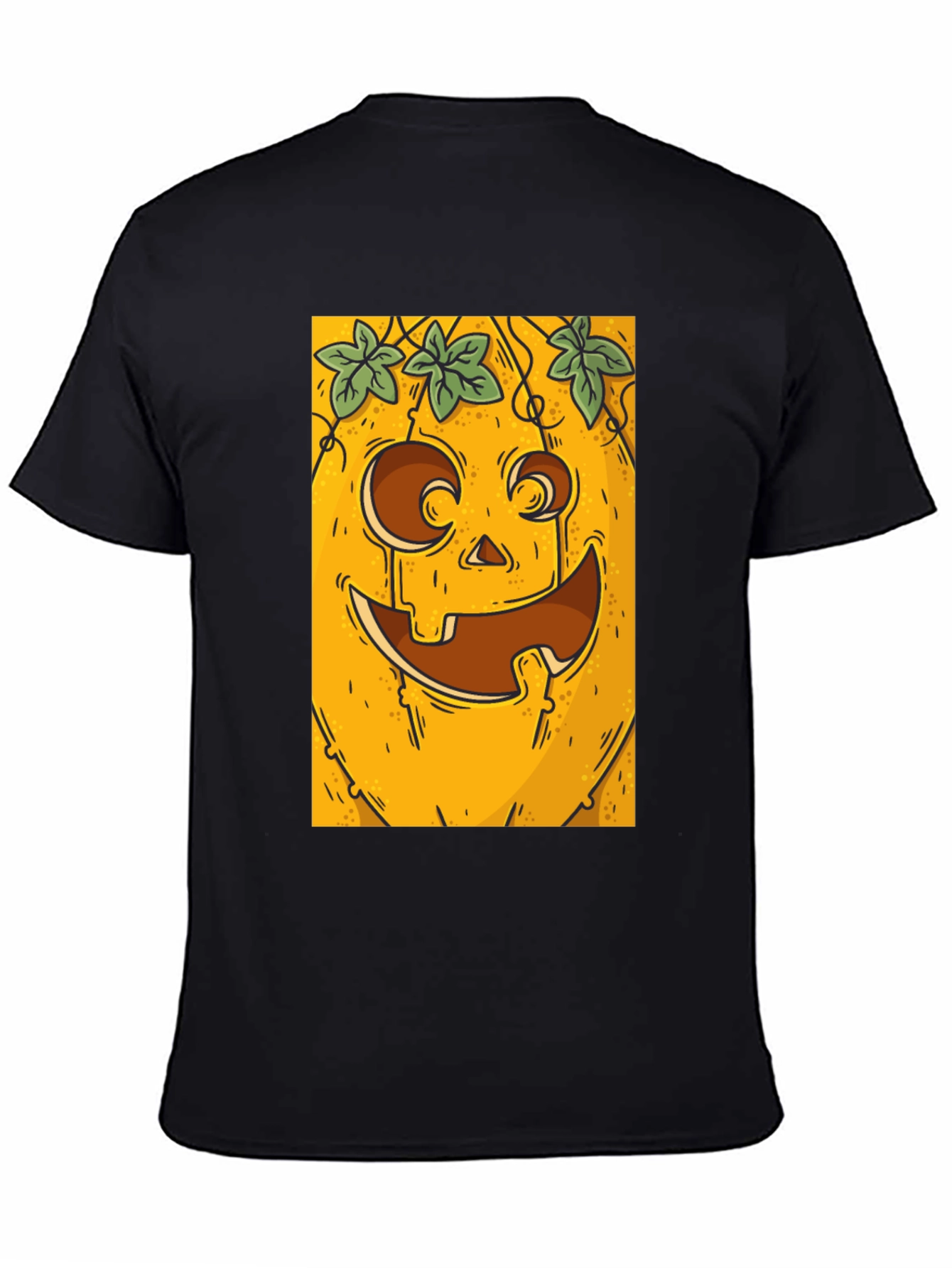 Spooky Pumpkin Graphic Tee - Halloween Shirt