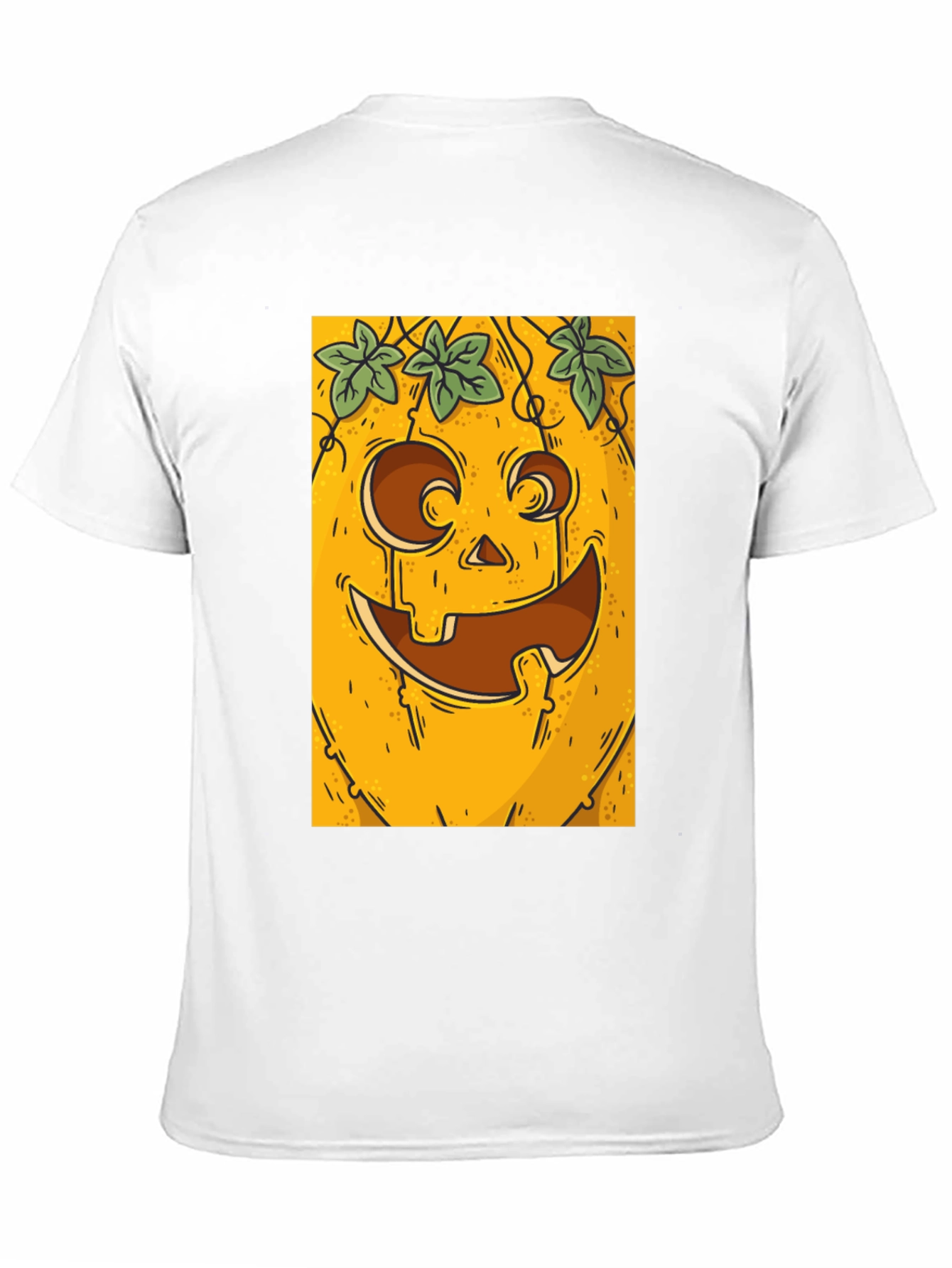Spooky Pumpkin Graphic Tee - Halloween Shirt