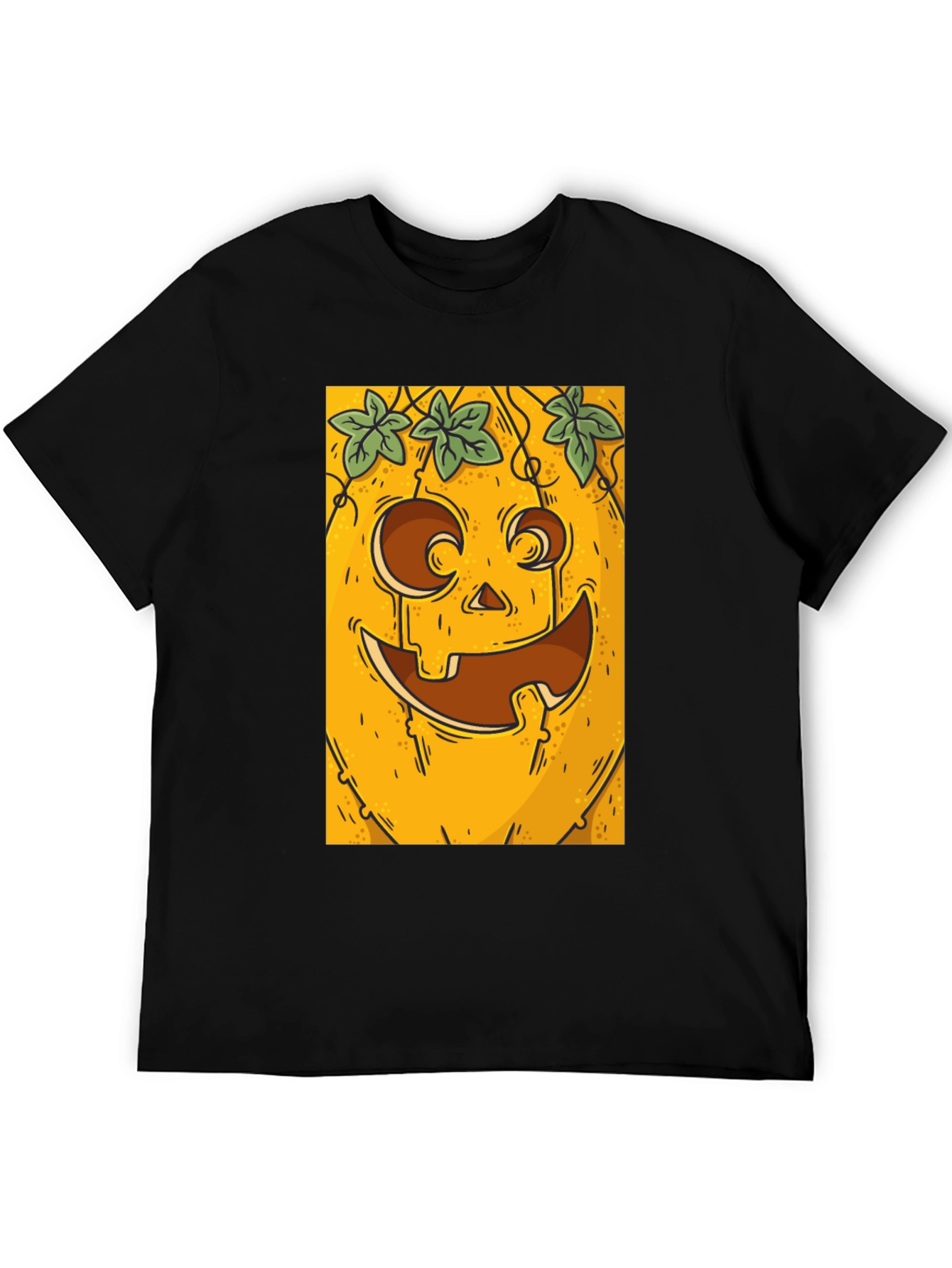 Spooky Pumpkin Graphic Tee - Halloween Shirt