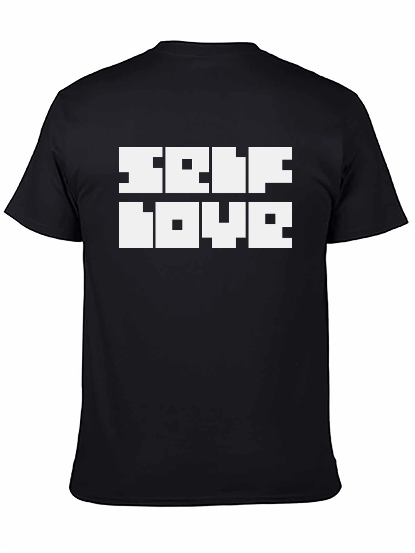 Self Love Graphic Tee - Black Casual T-Shirt