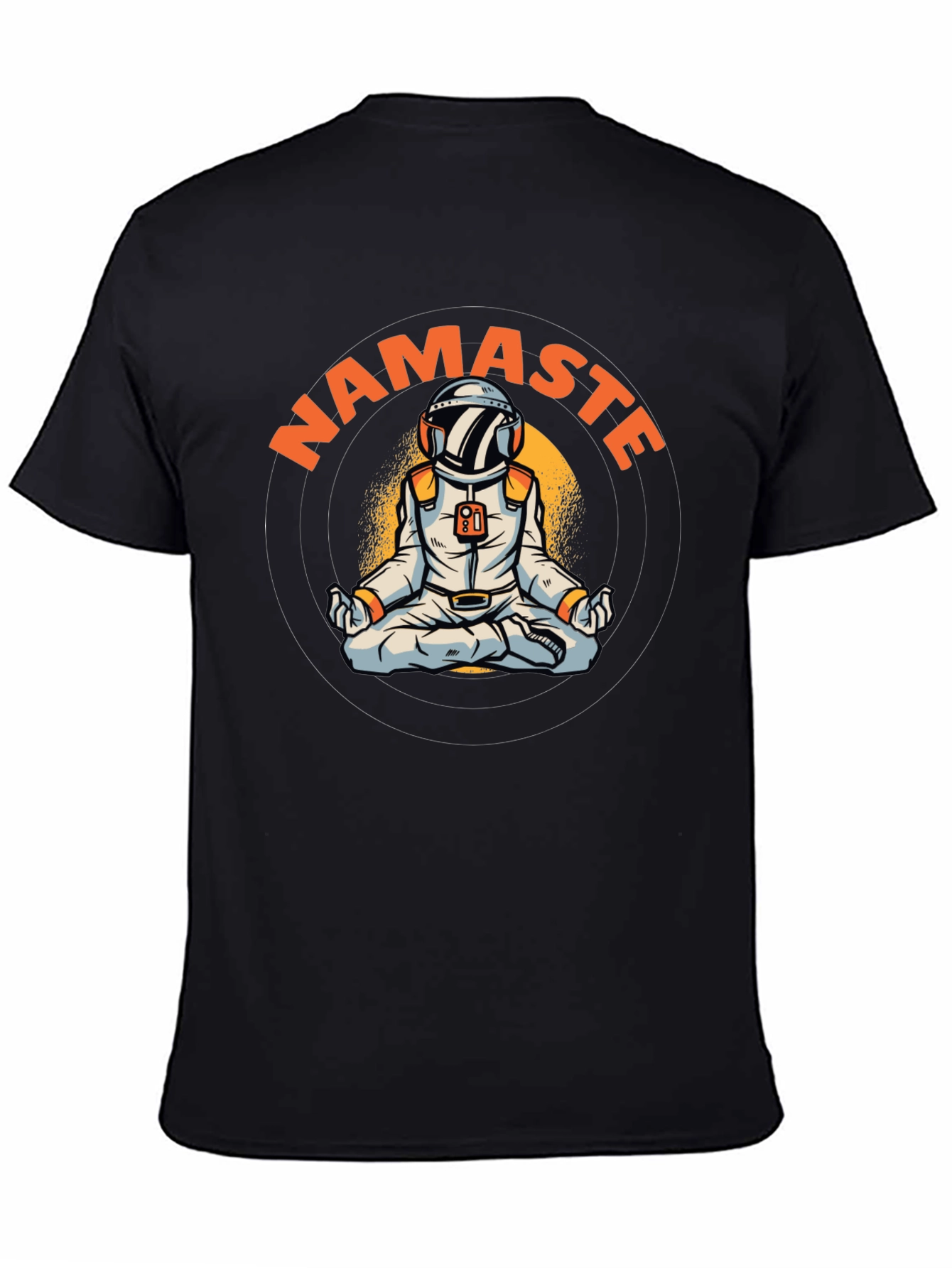 Namaste Astronaut Graphic T-Shirt