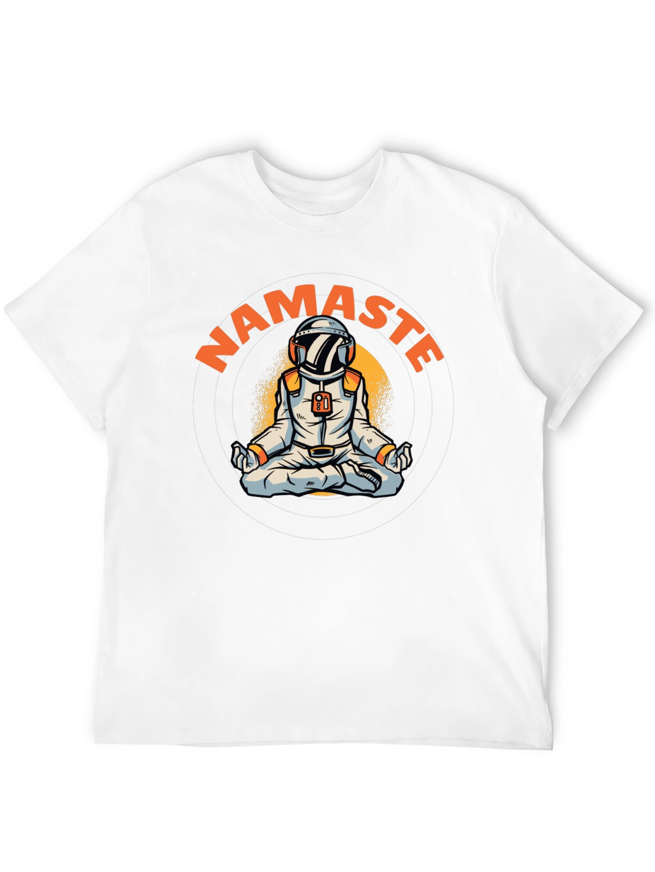 Namaste Astronaut Graphic T-Shirt