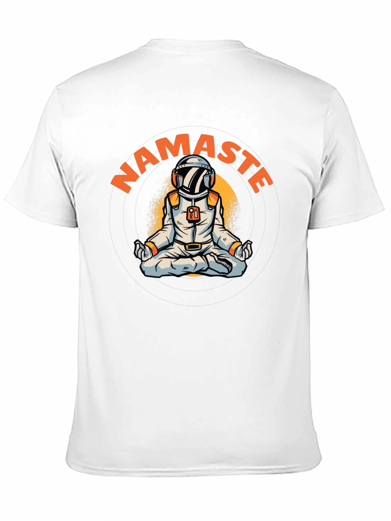 Namaste Astronaut Graphic T-Shirt