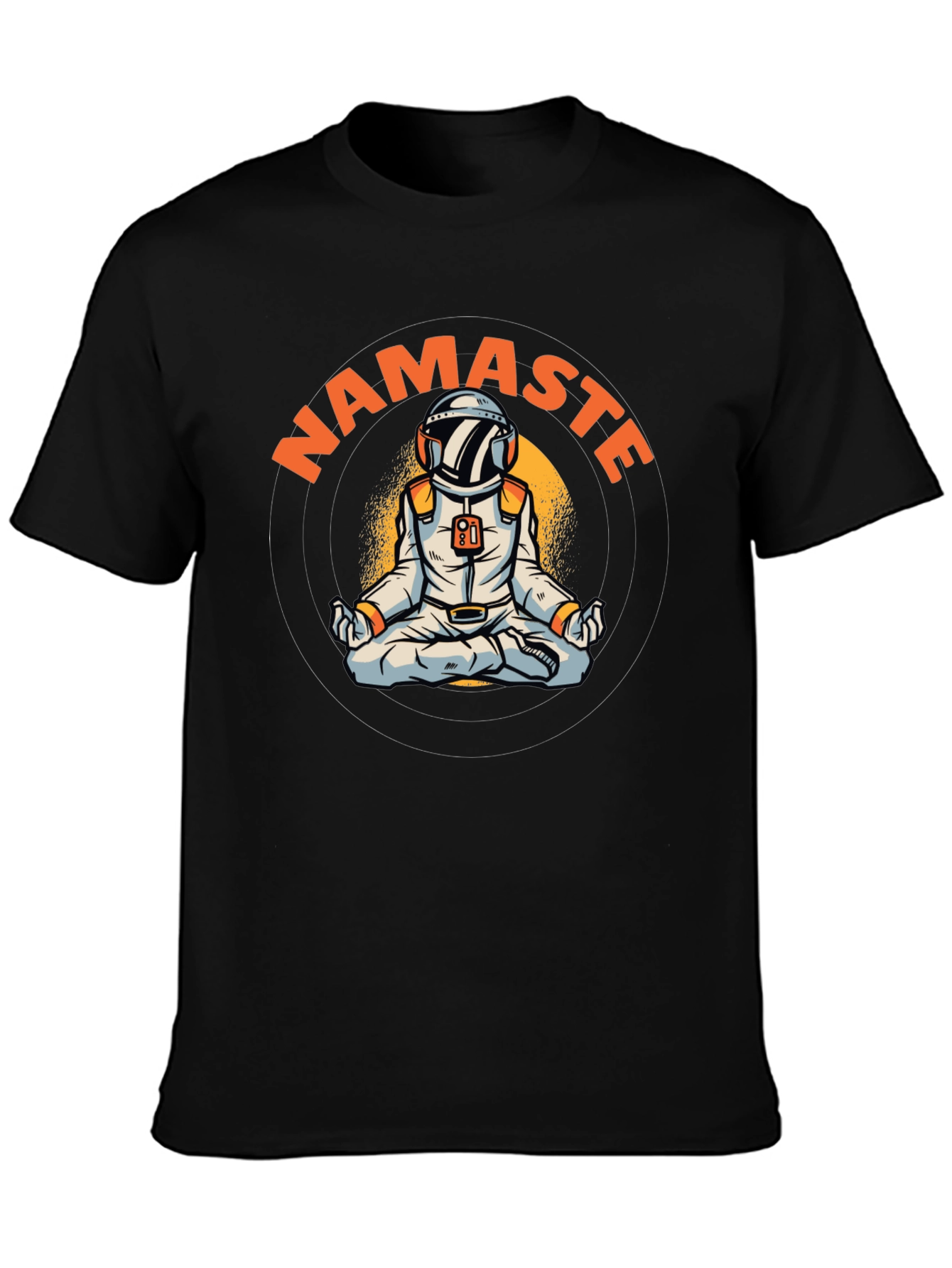 Namaste Astronaut Graphic T-Shirt