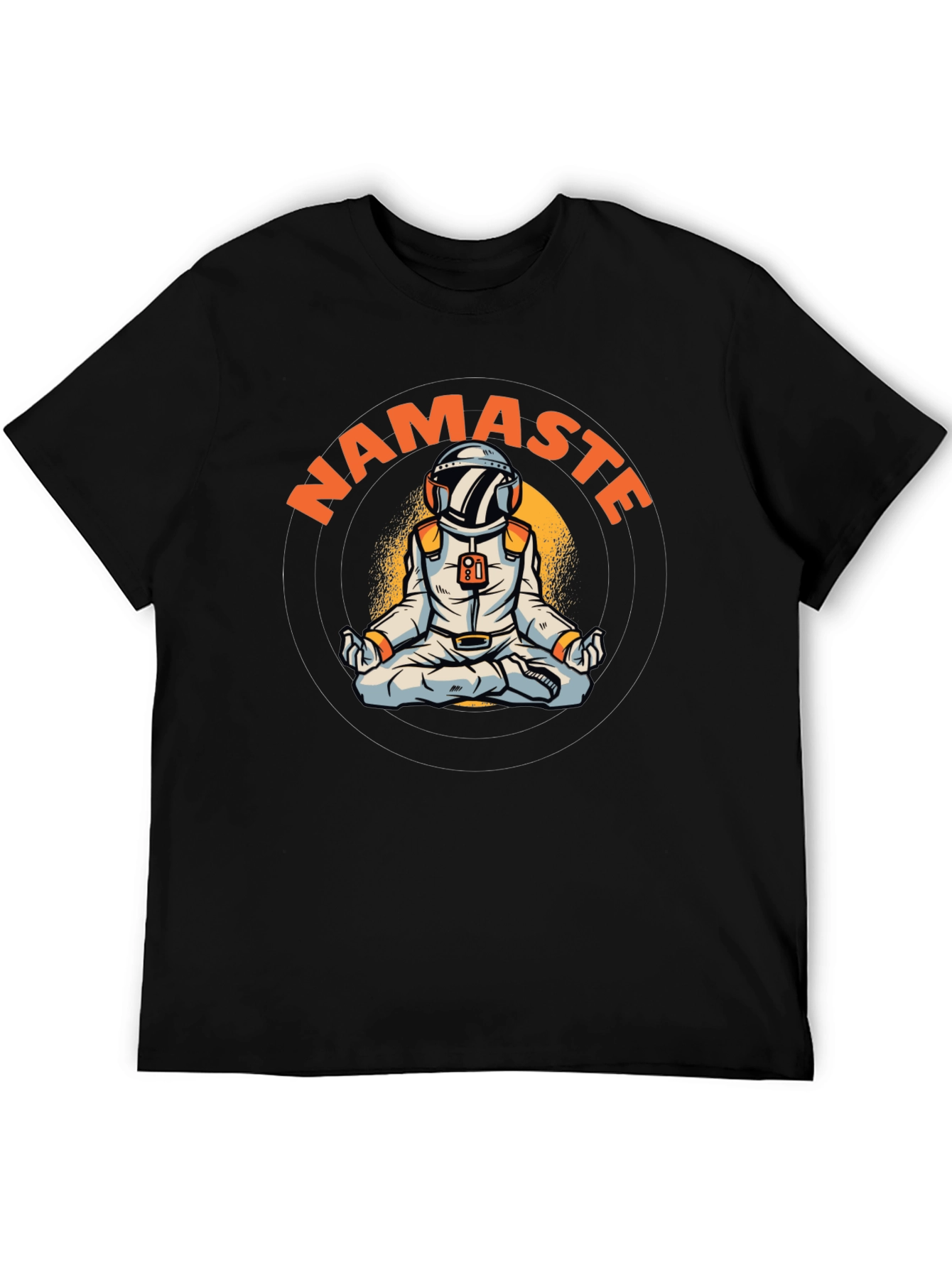 Namaste Astronaut Graphic T-Shirt