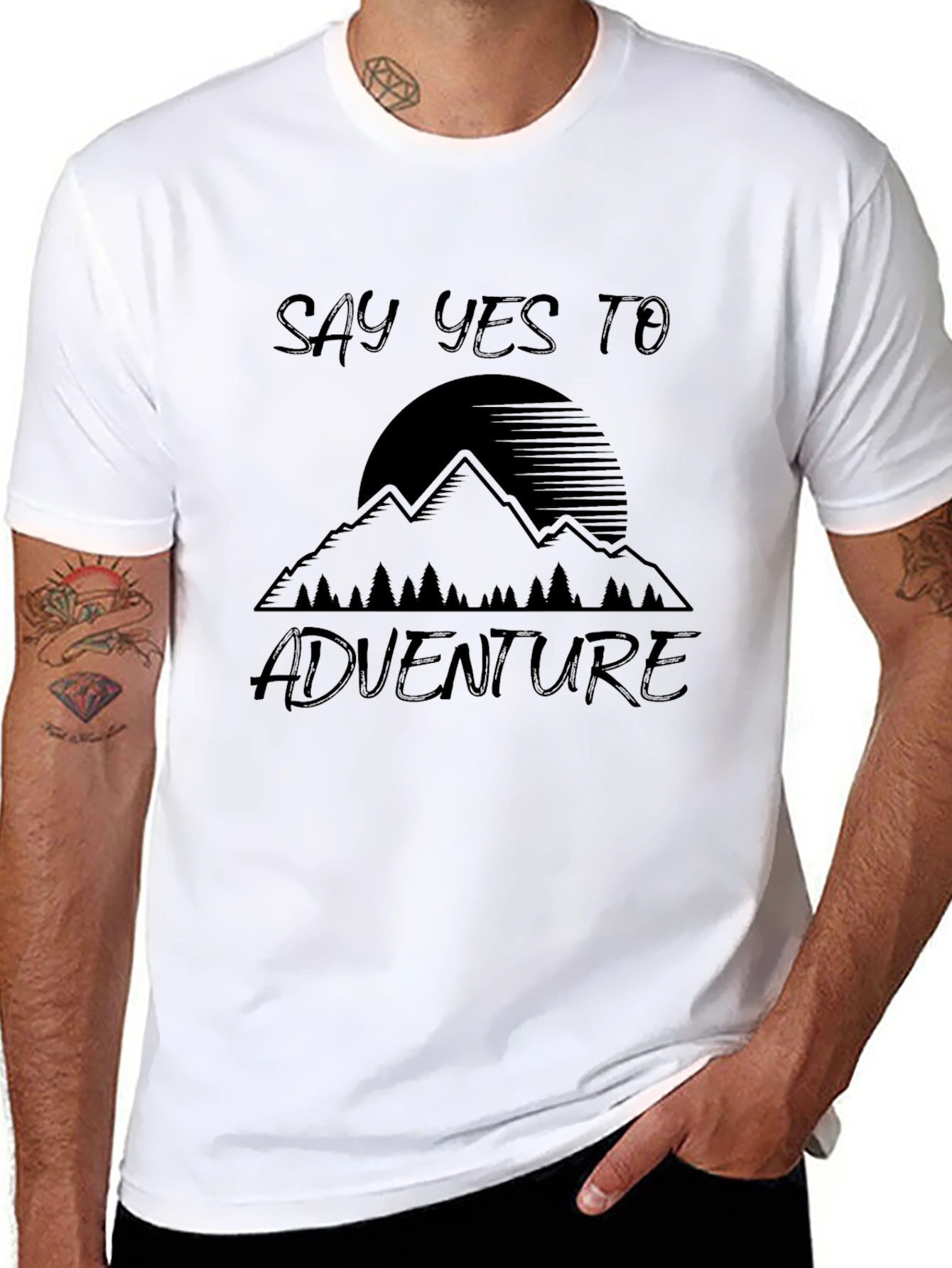Adventure Awaits: Mountain Graphic Tee