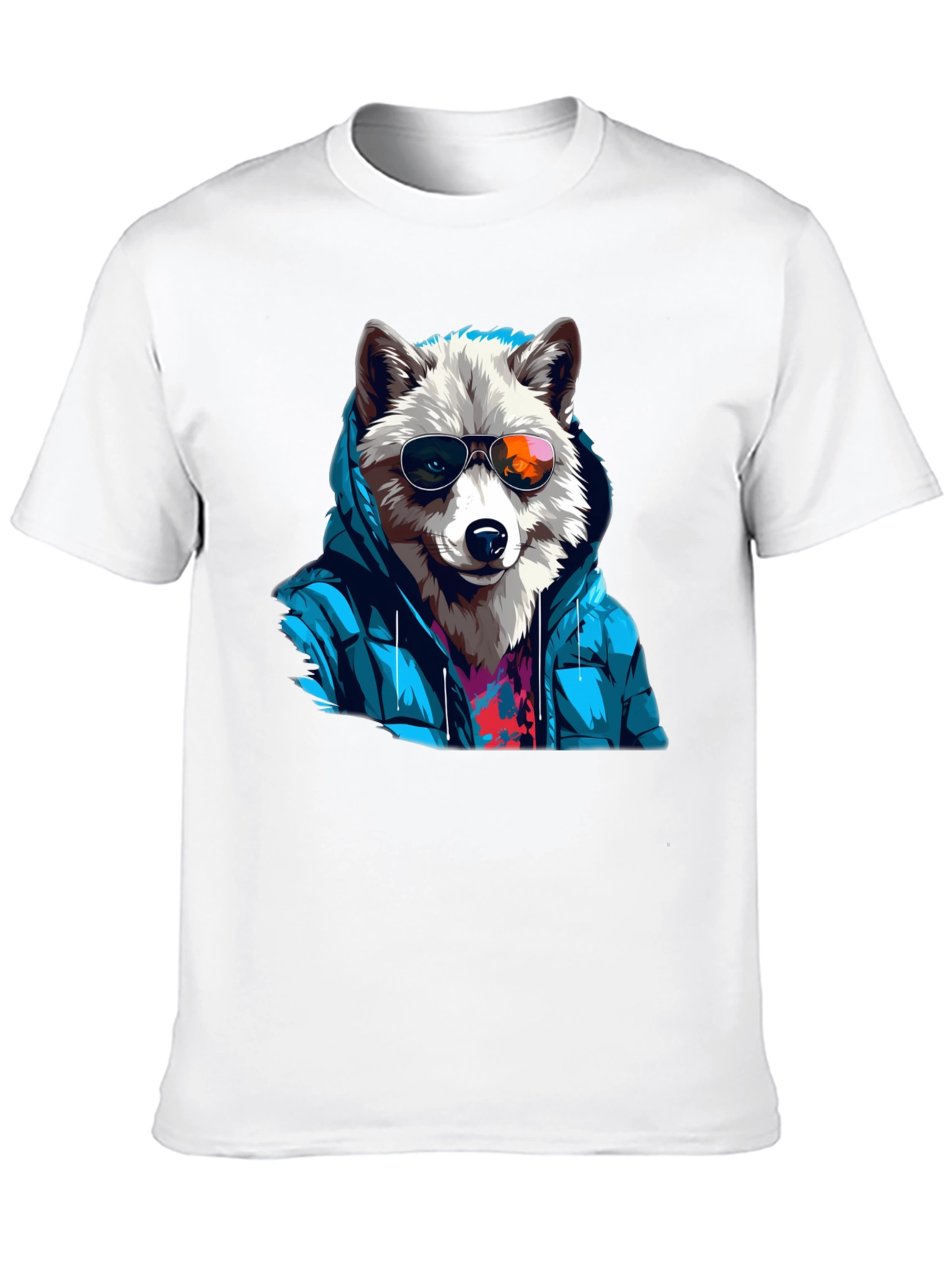 Cool Wolf Graphic Tee