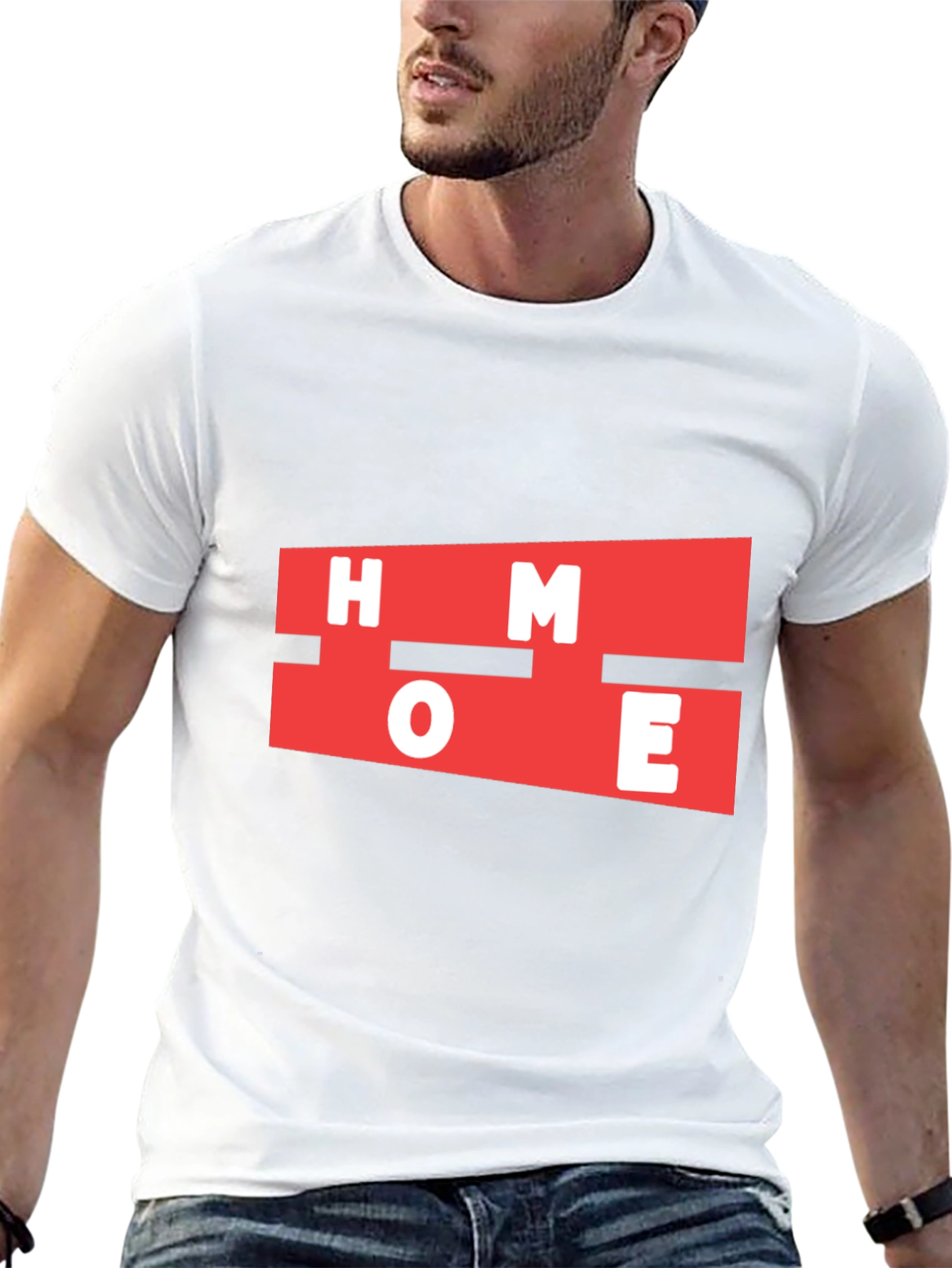 HOME Graphic Tee - Stylish Comfort