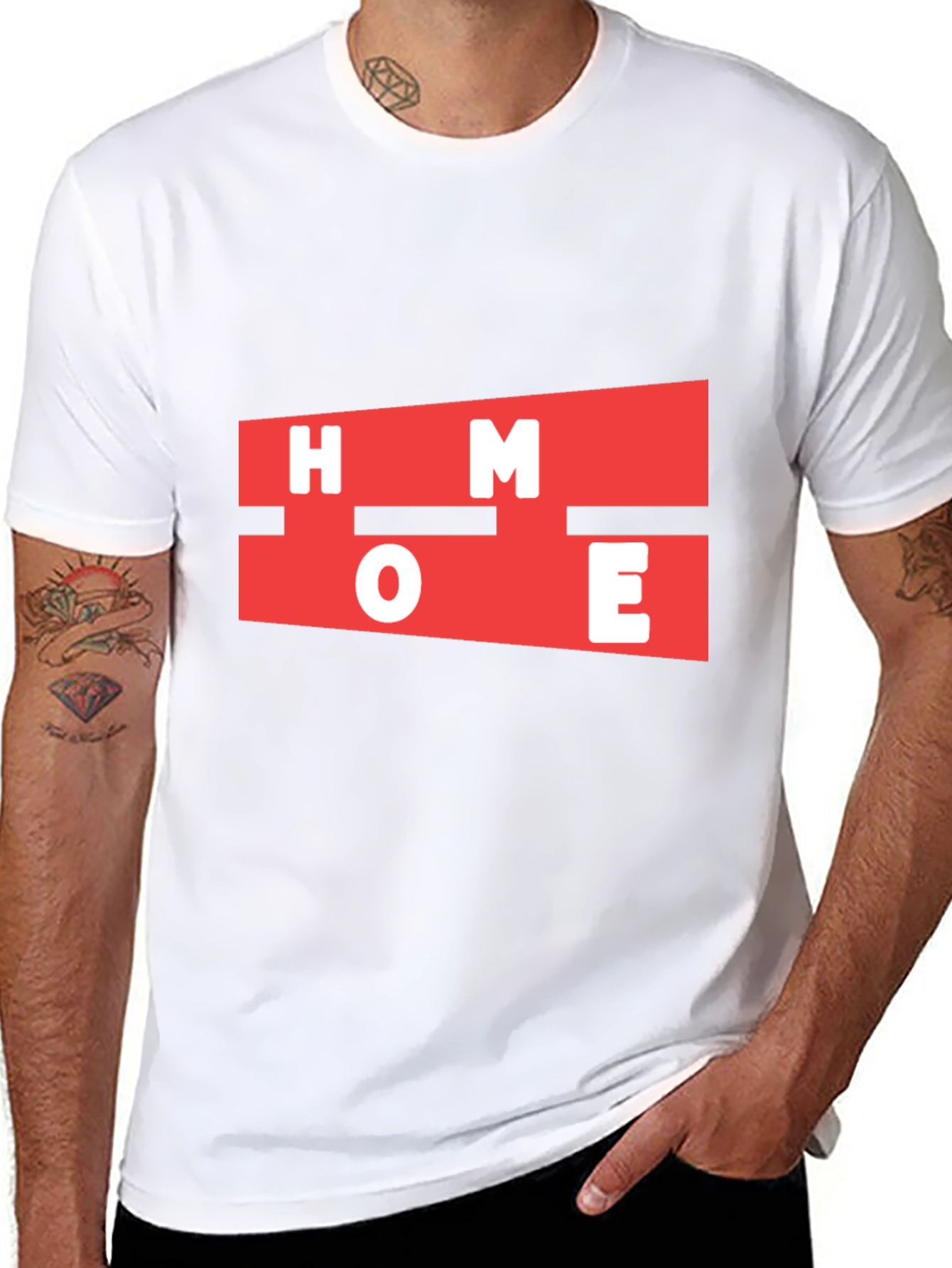 HOME Graphic Tee - Stylish Comfort