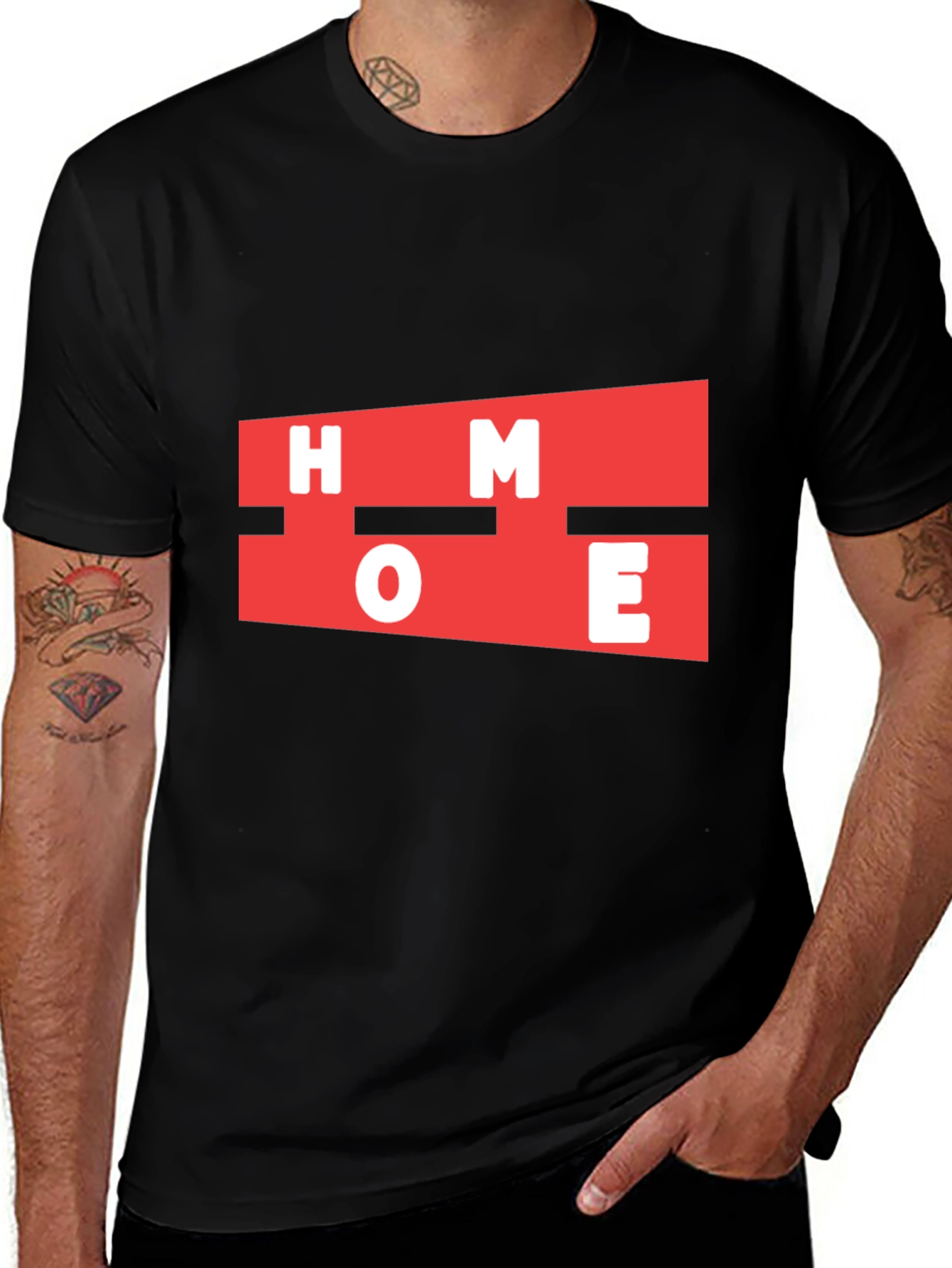 HOME Graphic Tee - Stylish Comfort