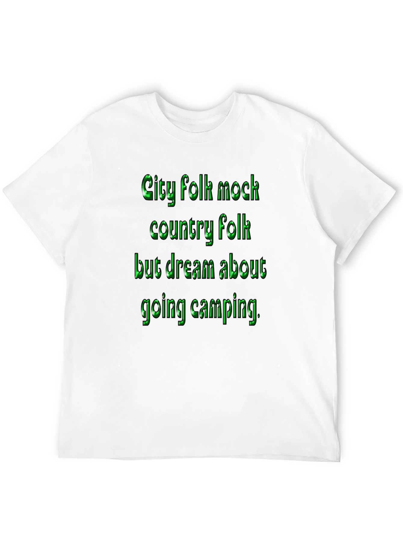 City Folk Camping T-Shirt - Country Humor Tee