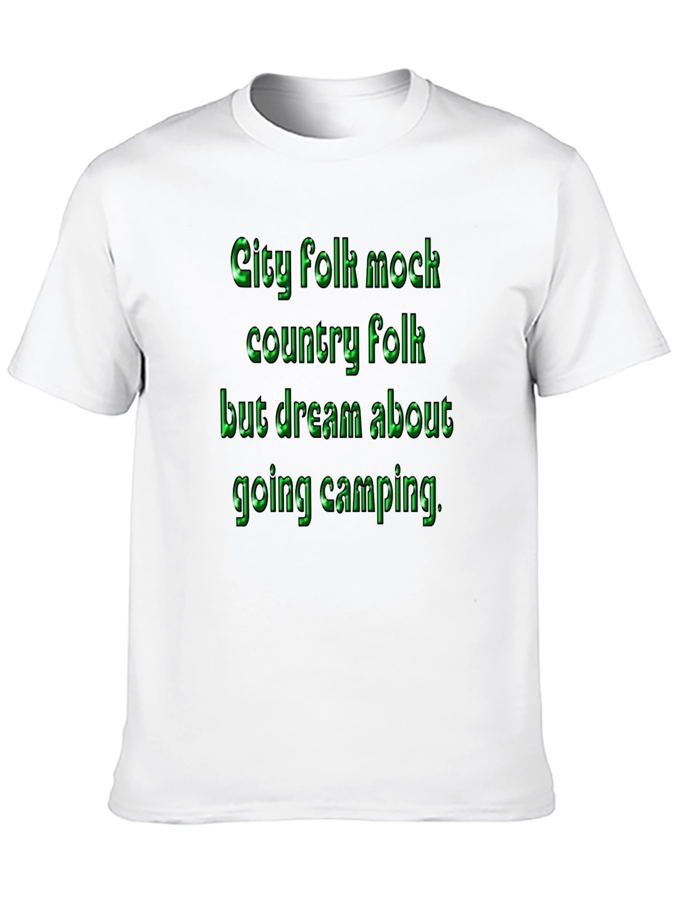 City Folk Camping T-Shirt - Country Humor Tee