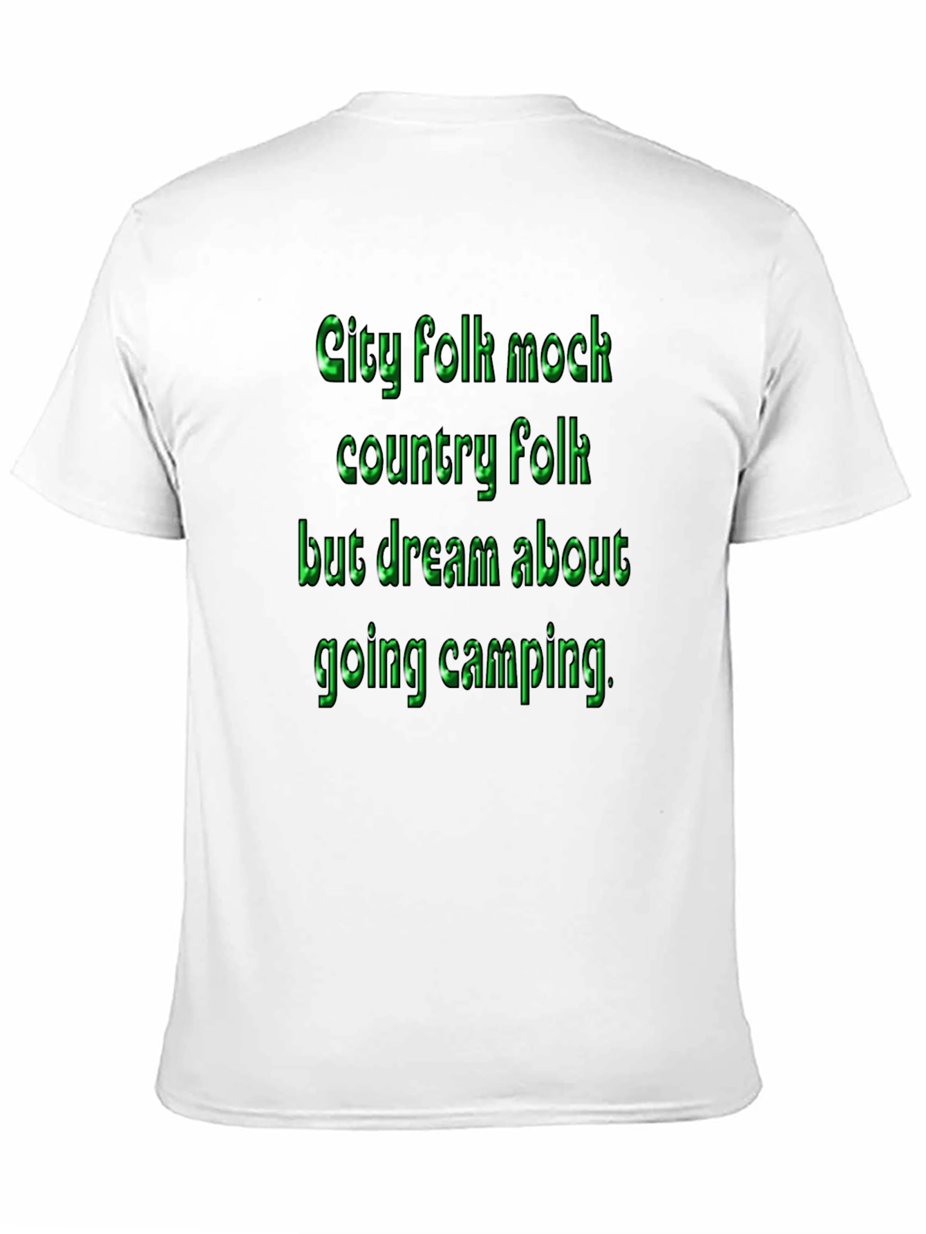 City Folk Camping T-Shirt - Country Humor Tee