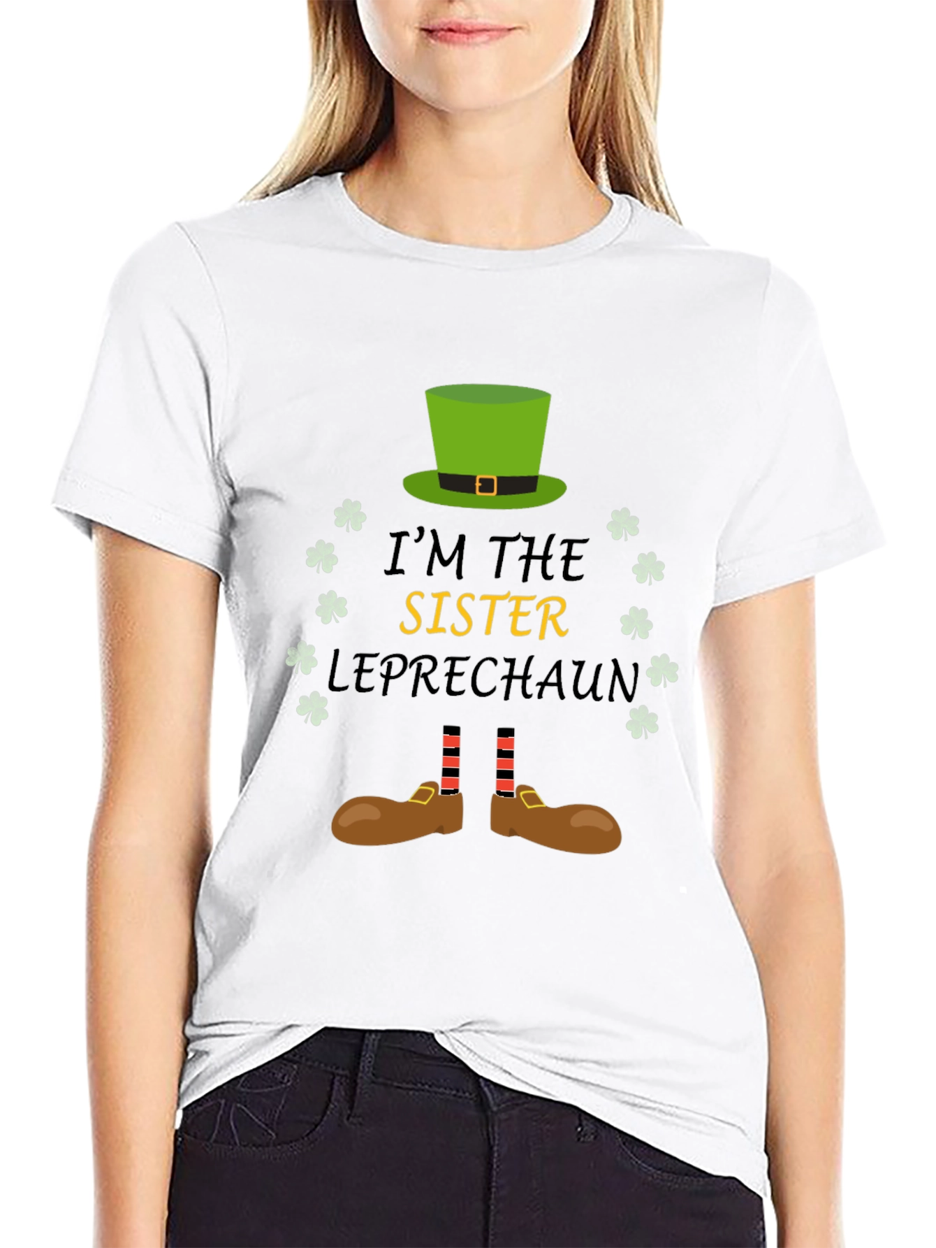 Im The Sister Leprechaun Graphic Tee