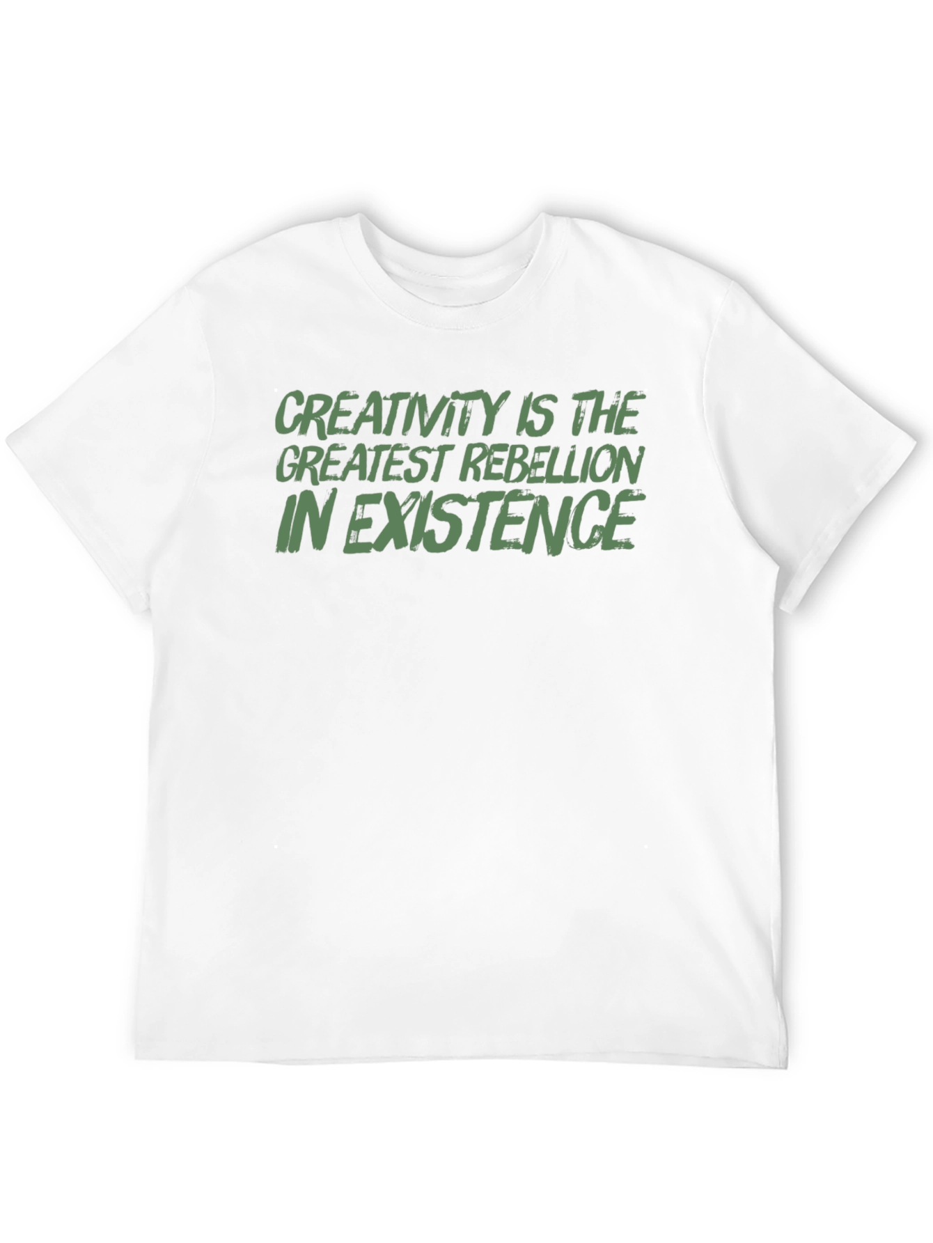 Creativity Rebellion Graphic Tee - Mens Black T-Shirt