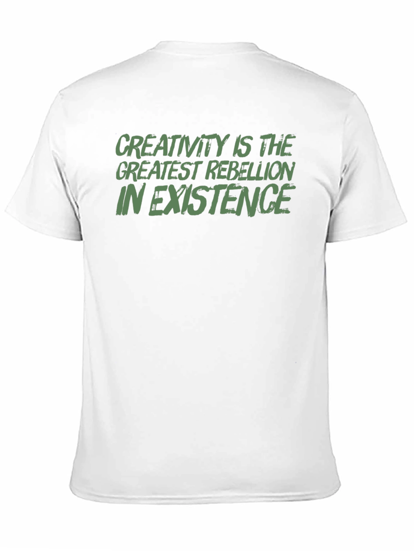 Creativity Rebellion Graphic Tee - Mens Black T-Shirt