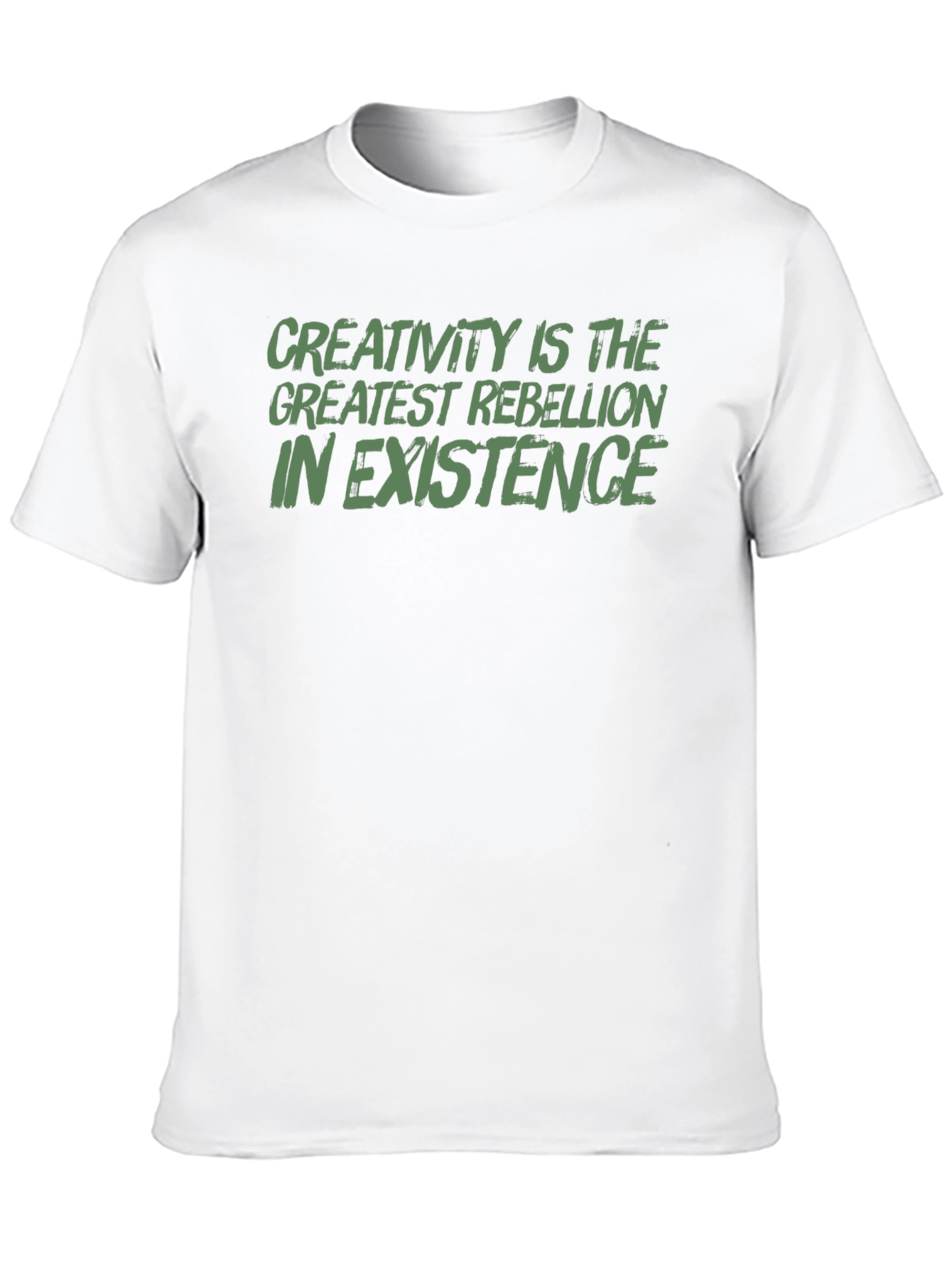 Creativity Rebellion Graphic Tee - Mens Black T-Shirt