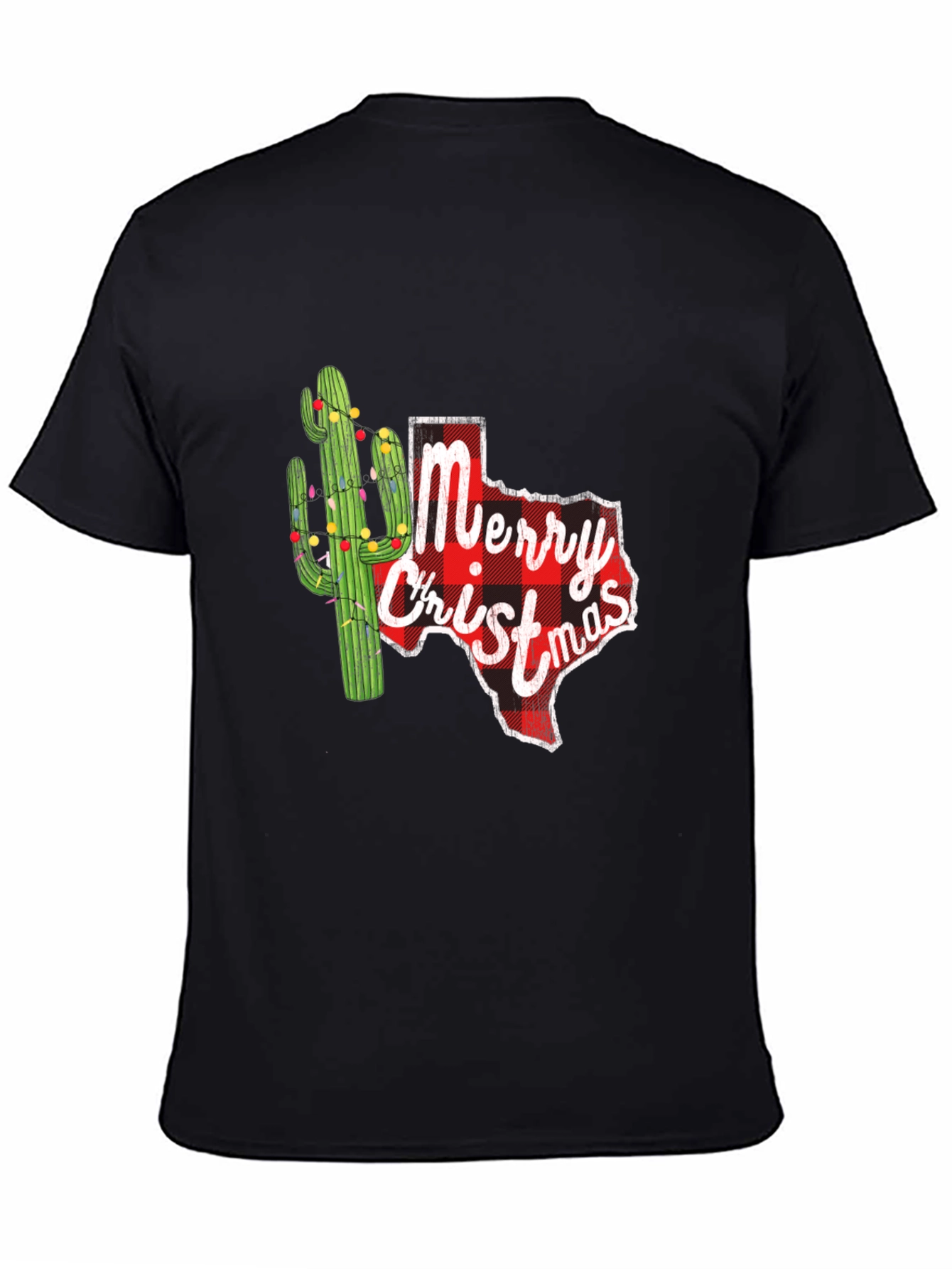 Texas Christmas Cactus Graphic Tee